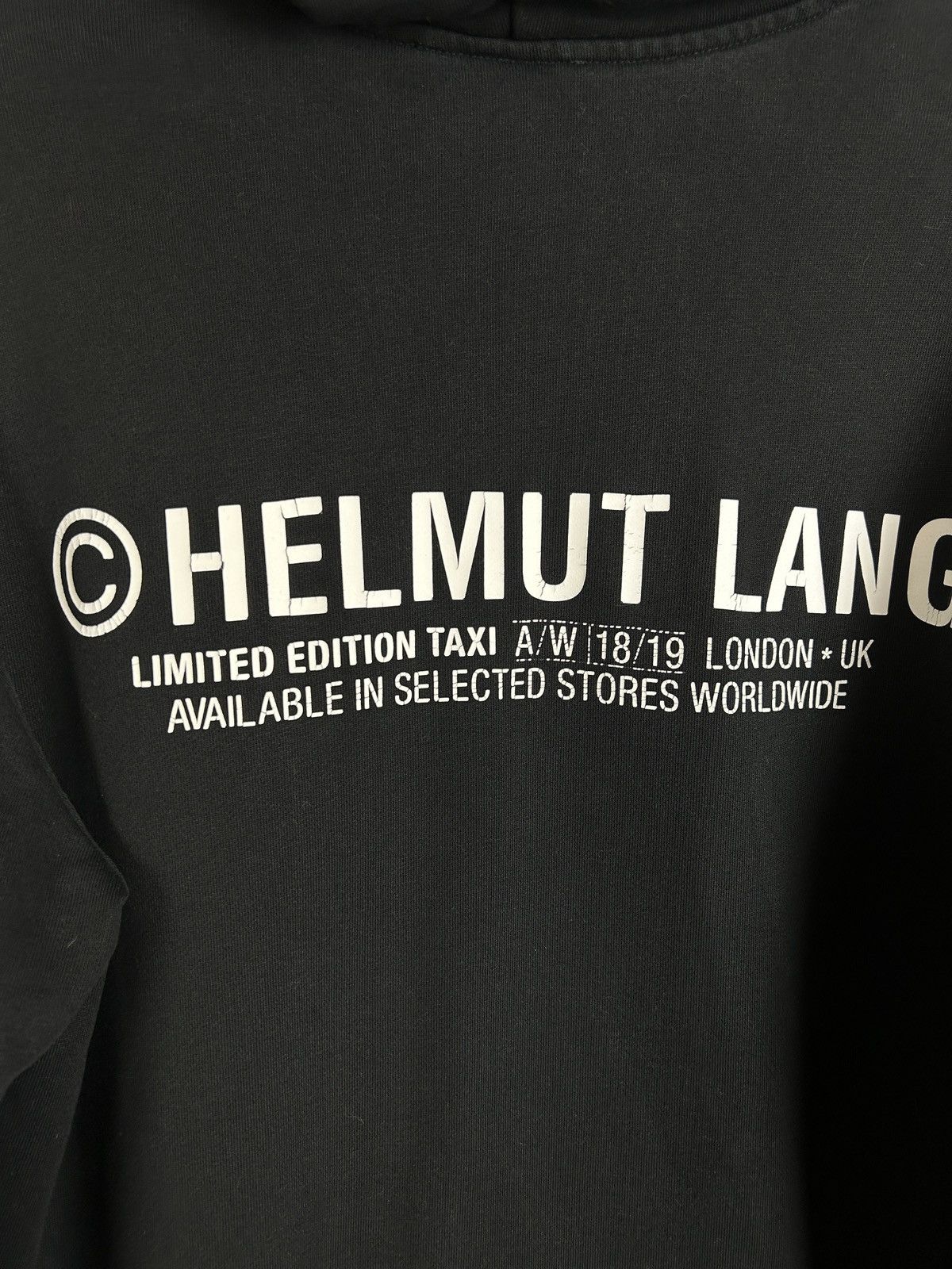 Helmut Lang Helmut Lang Taxi Limited Collection AW18/19 Hoodie L Size US L / EU 52-54 / 3 - 5 Thumbnail