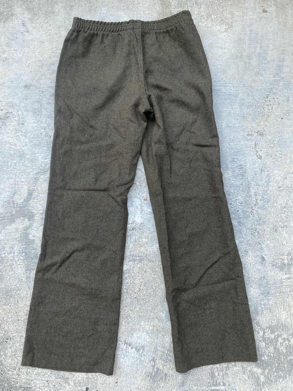 Christophe Lemaire VINTAGE CHRISTOPHE LEMAIRE BAGGY WIDE WOOL PUNK FRANCE MADE Size US 28 / EU 44 - 2 Thumbnail