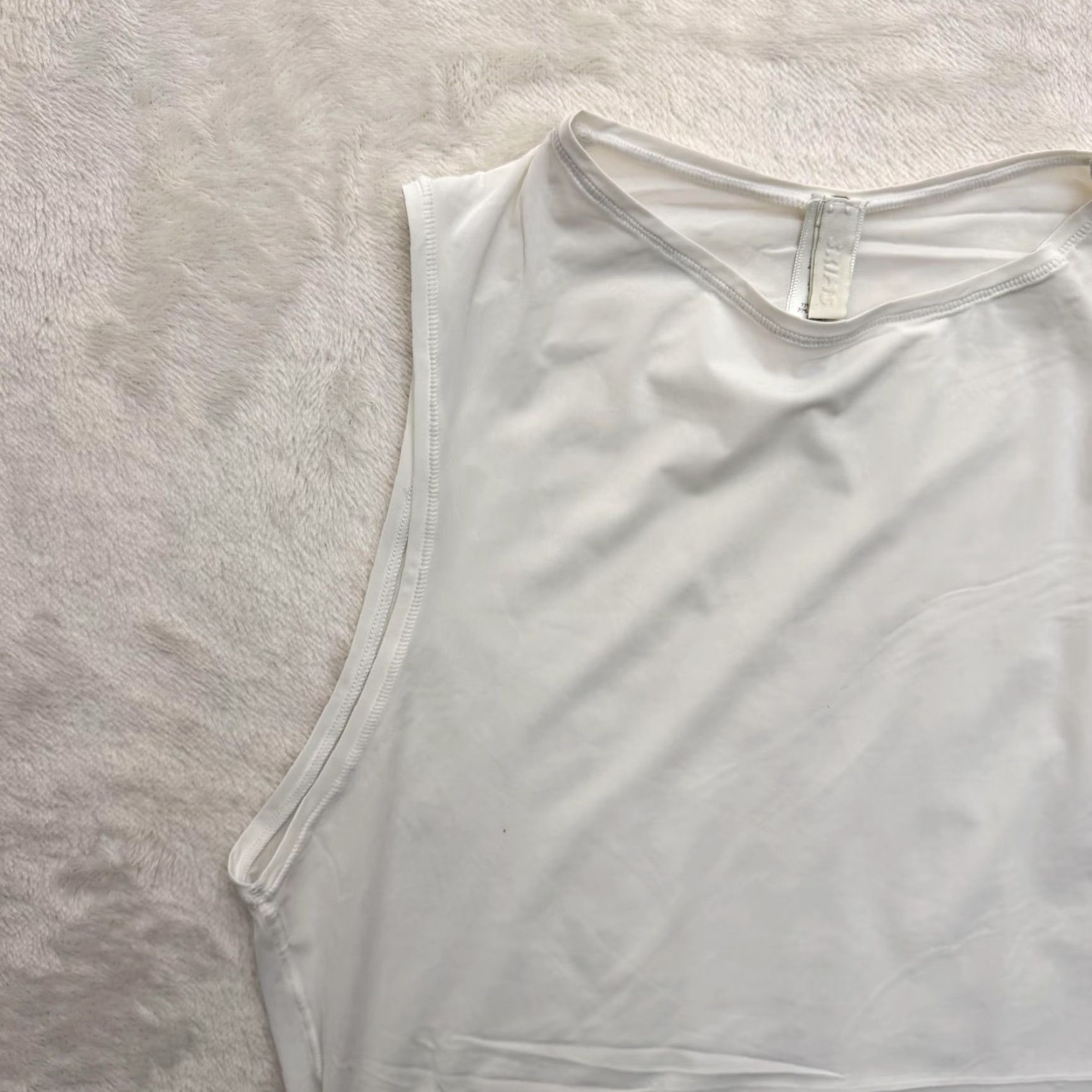 SKIMS Skims Bodysuit One Piece Womens Large White Sleeveless Thong Stretch Shapewear Size L / US 10 / IT 46 - 5 Thumbnail