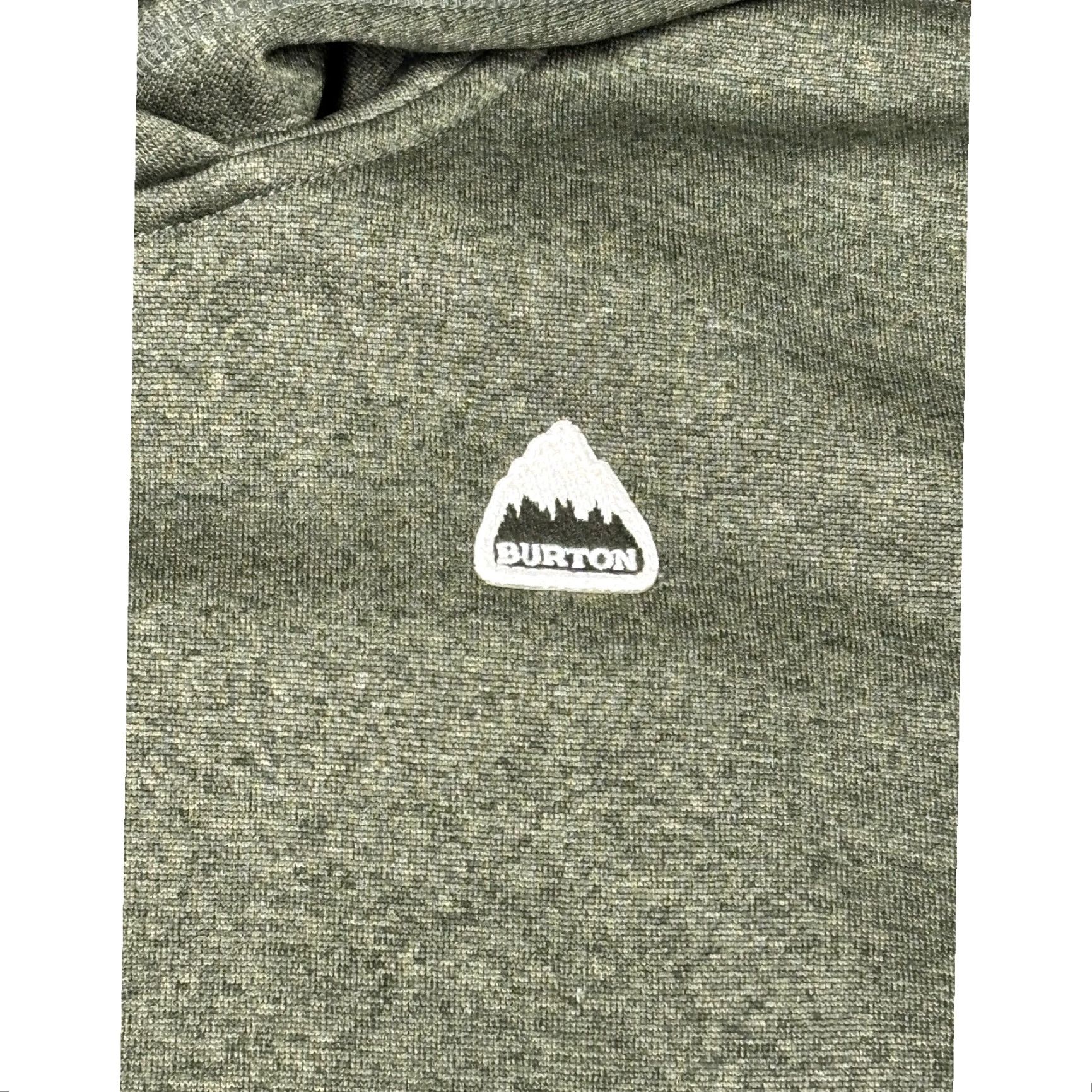 Burton Burton Hoodie Camouflage Pocket Green Fleece Lined Hooded Sweatshirt Size S Size US S / EU 44-46 / 1 - 2 Thumbnail