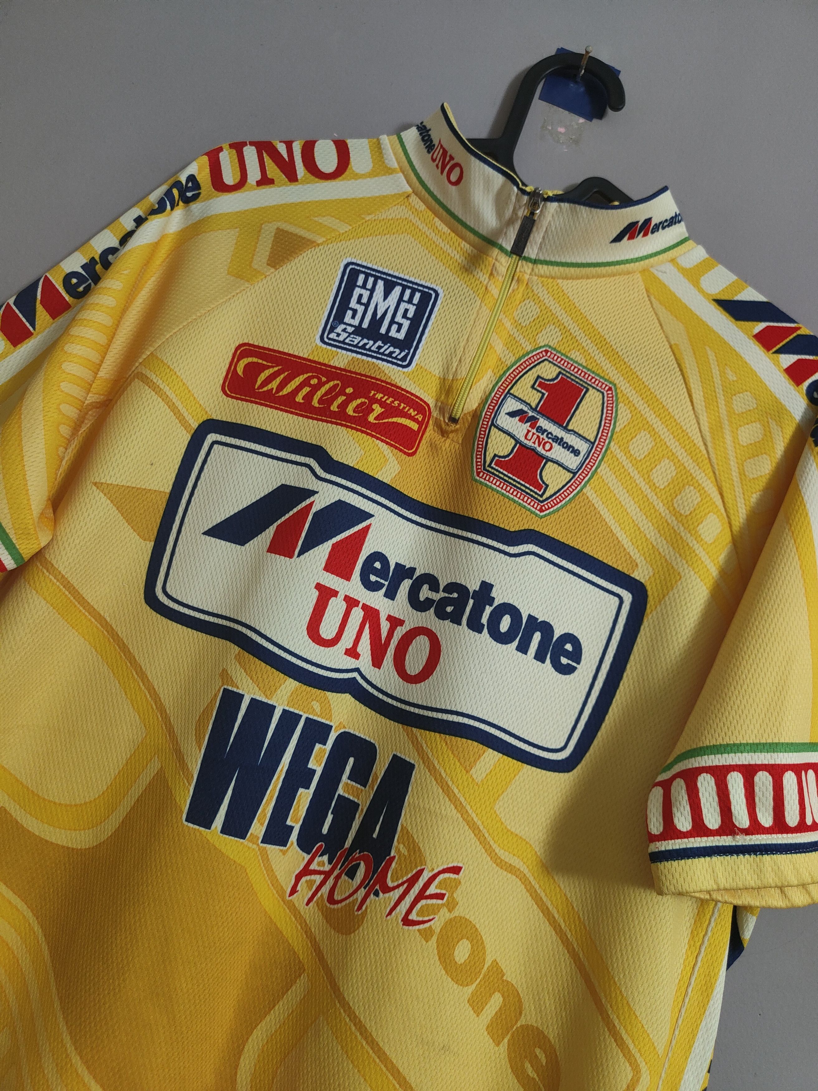 1997 Vintage Mercatone Uno Tour De France Cycling Jersey