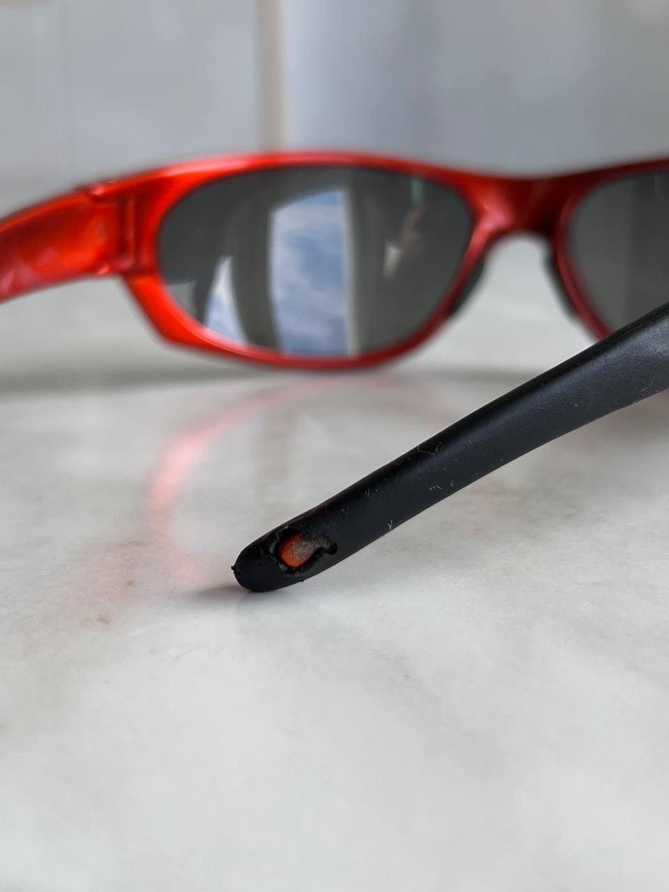 Japanese Brand Vintage Beijing 2008 Sports Brenda Oakley Style Sunglasses Size ONE SIZE - 6 Thumbnail