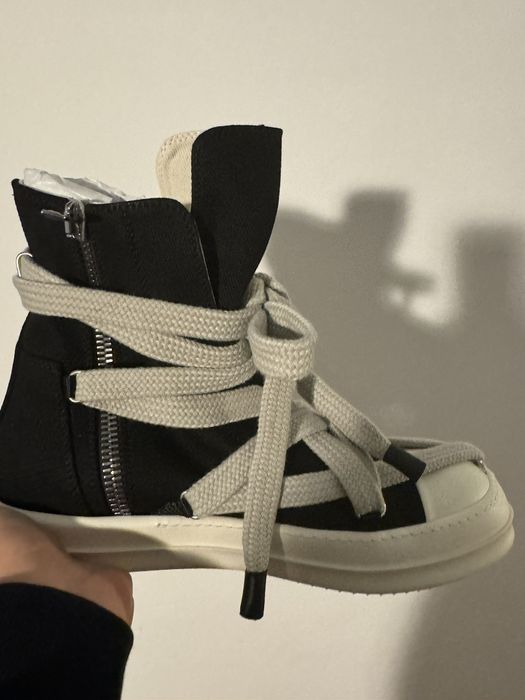 Rick Owens Drkshdw Rick Owens Drkshdw jumbo lace hexagram sneakers ...