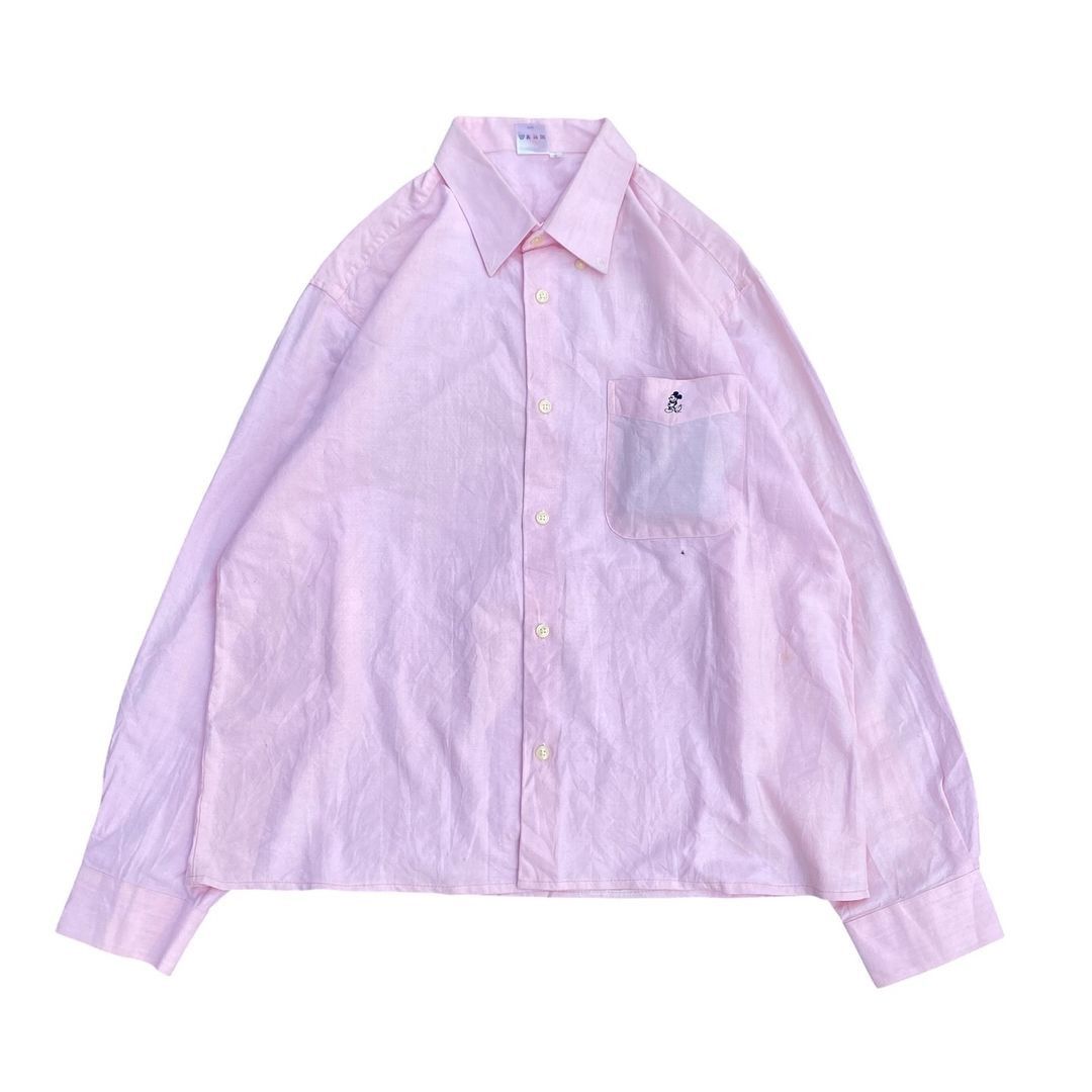 Designer × Disney × Mickey Mouse Mickey pink shirt Size US L / EU 52-54 / 3 - 1 Thumbnail