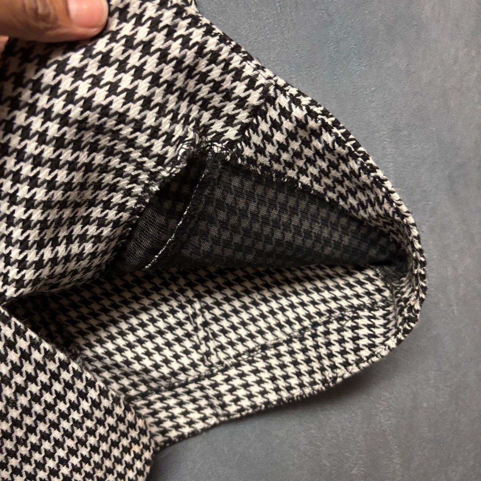 Other Vintage Melissa Lawrence Houndstooth Pantsuit Vest Set Size M / US 6-8 / IT 42-44 - 16 Thumbnail