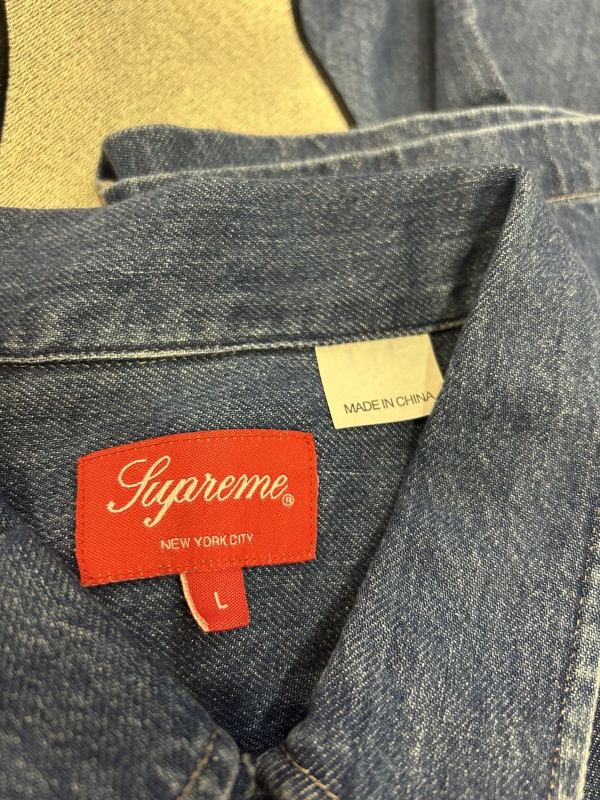 Supreme Supreme Doughboy S/S Work Shirt Size US L / EU 52-54 / 3 - 8 Thumbnail