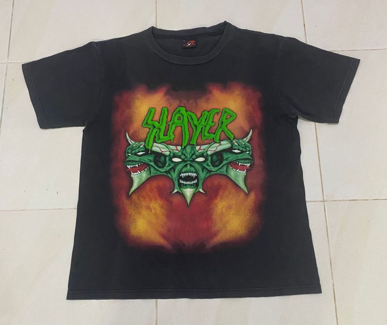 Band Tees Vintage Slayer Diabolus in Musica tour tshirt Size US L / EU 52-54 / 3 - 1 Thumbnail