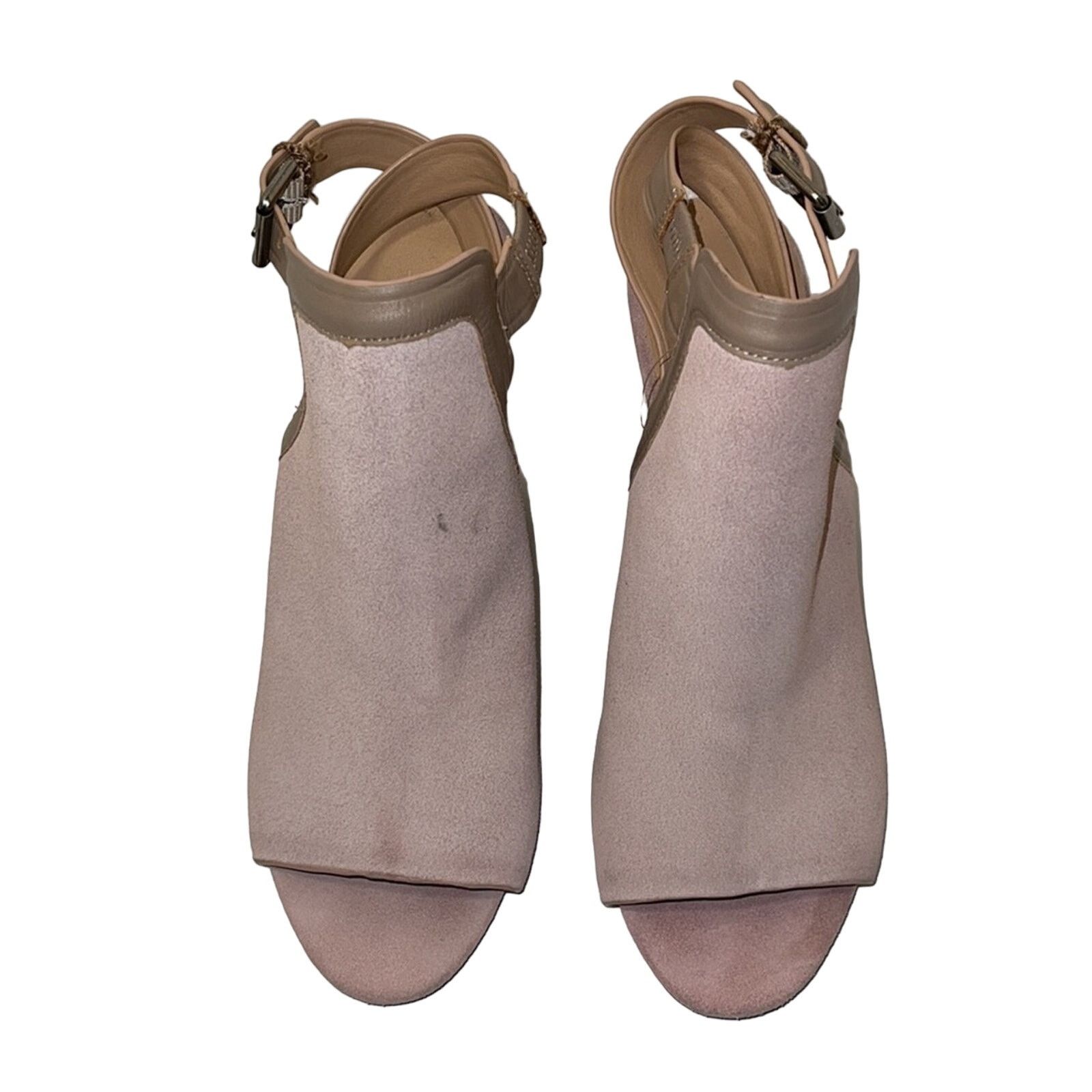 Joe's Joe’s Jeans Peep Toe Slingback Stack Heel Booties Size 9 Size US 9 / IT 39 - 5 Thumbnail