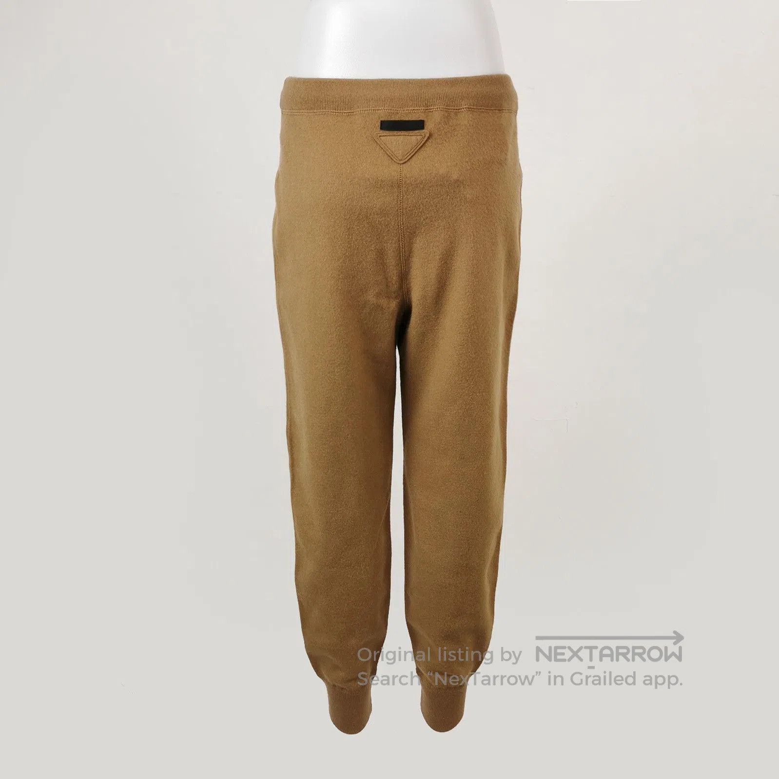 Prada Prada Logo Wool Cashmere Blend Pants . Size 37" - 2 Thumbnail