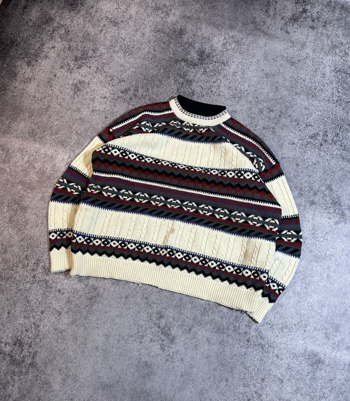 Vintage Y2K vintage sweater Streetwear style Coogi casual XL USA Size US XL / EU 56 / 4 - 1 Thumbnail