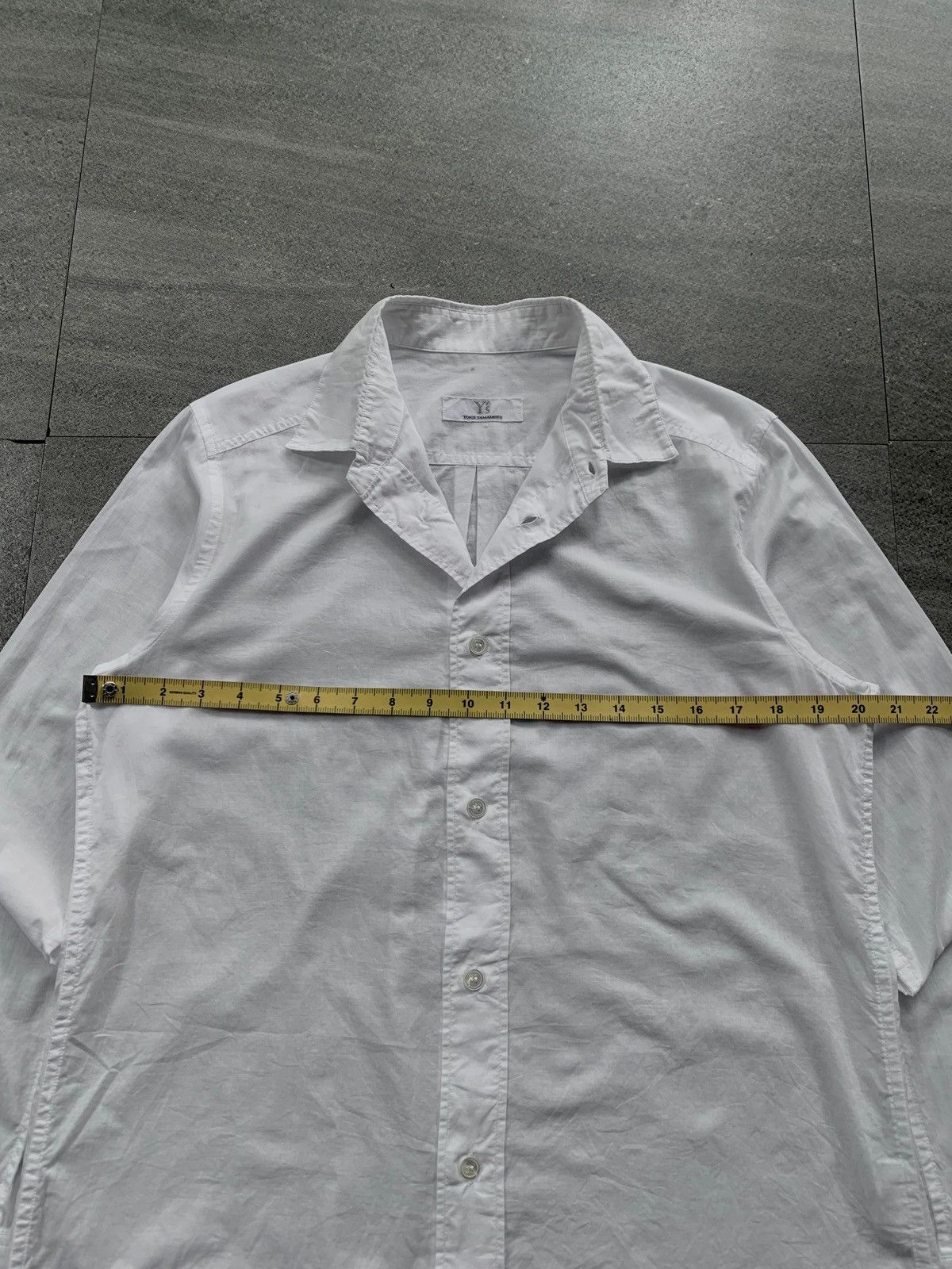 Yohji Yamamoto FREE TAX! Ys Basic White Ls Shirt Size US S / EU 44-46 / 1 - 10 Thumbnail