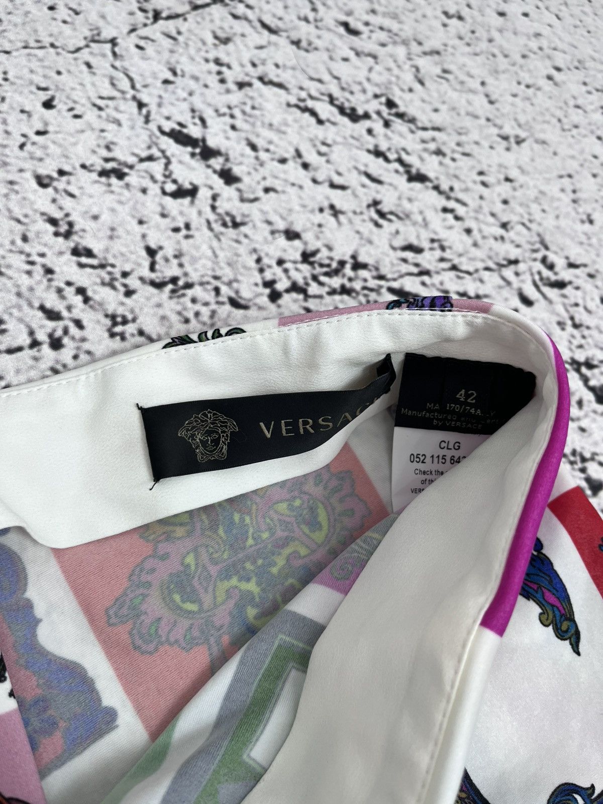 Versace Vintage Versace Logo AOP Monogrammed Leggings Pants size 42 Size 28" / US 6 / IT 42 - 8 Thumbnail