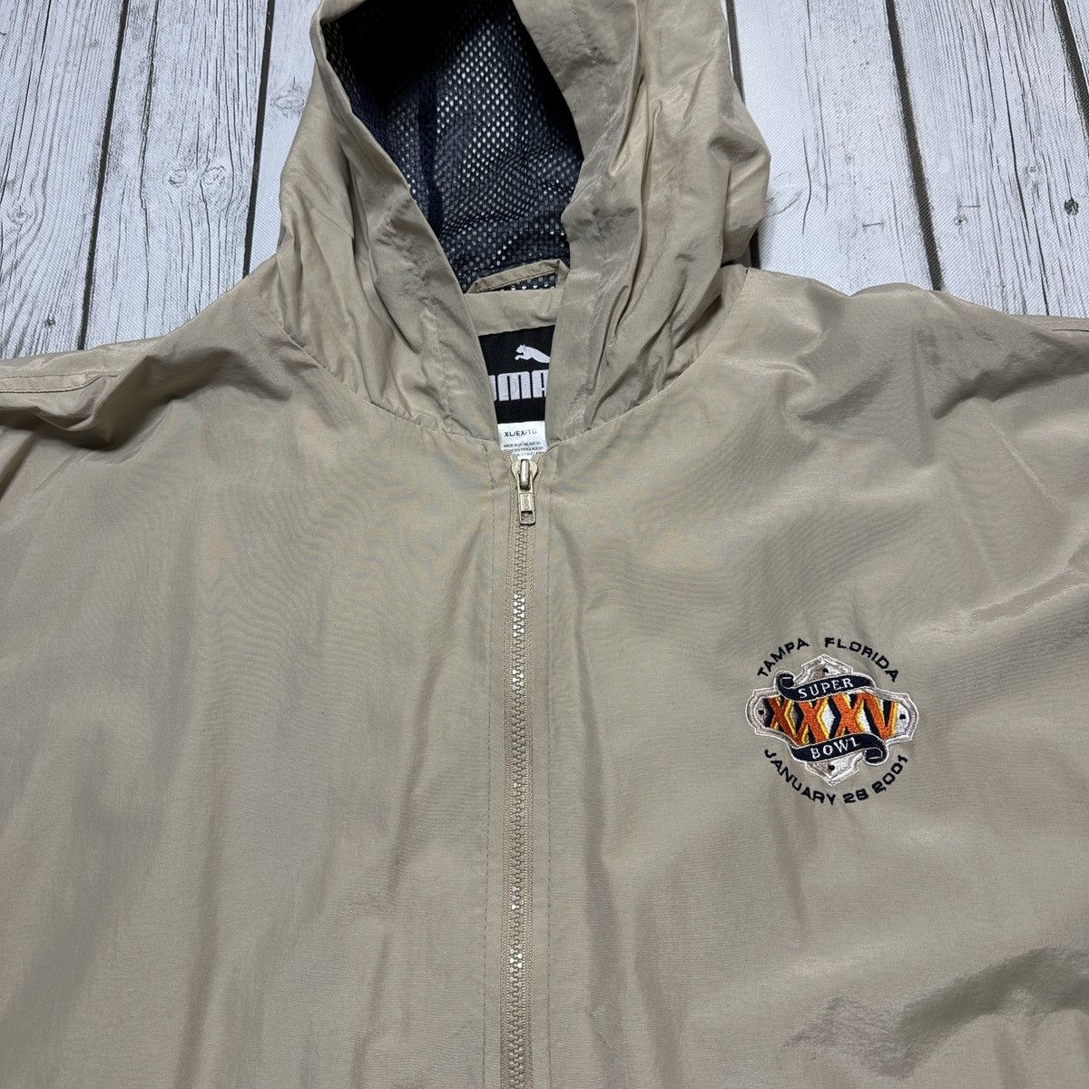 NFL × Puma × Vintage Vintage Super Bowl XXXV jacket Size US XL / EU 56 / 4 - 3 Thumbnail