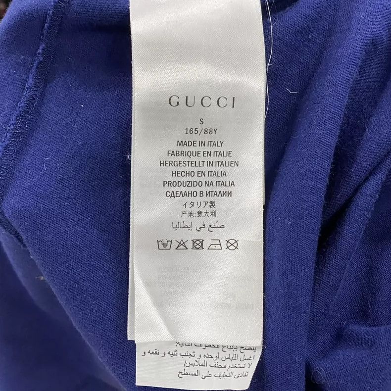 Gucci Gucci Bear logo short sleeves 2502-Nextarrow Size US S / EU 44-46 / 1 - 5 Thumbnail