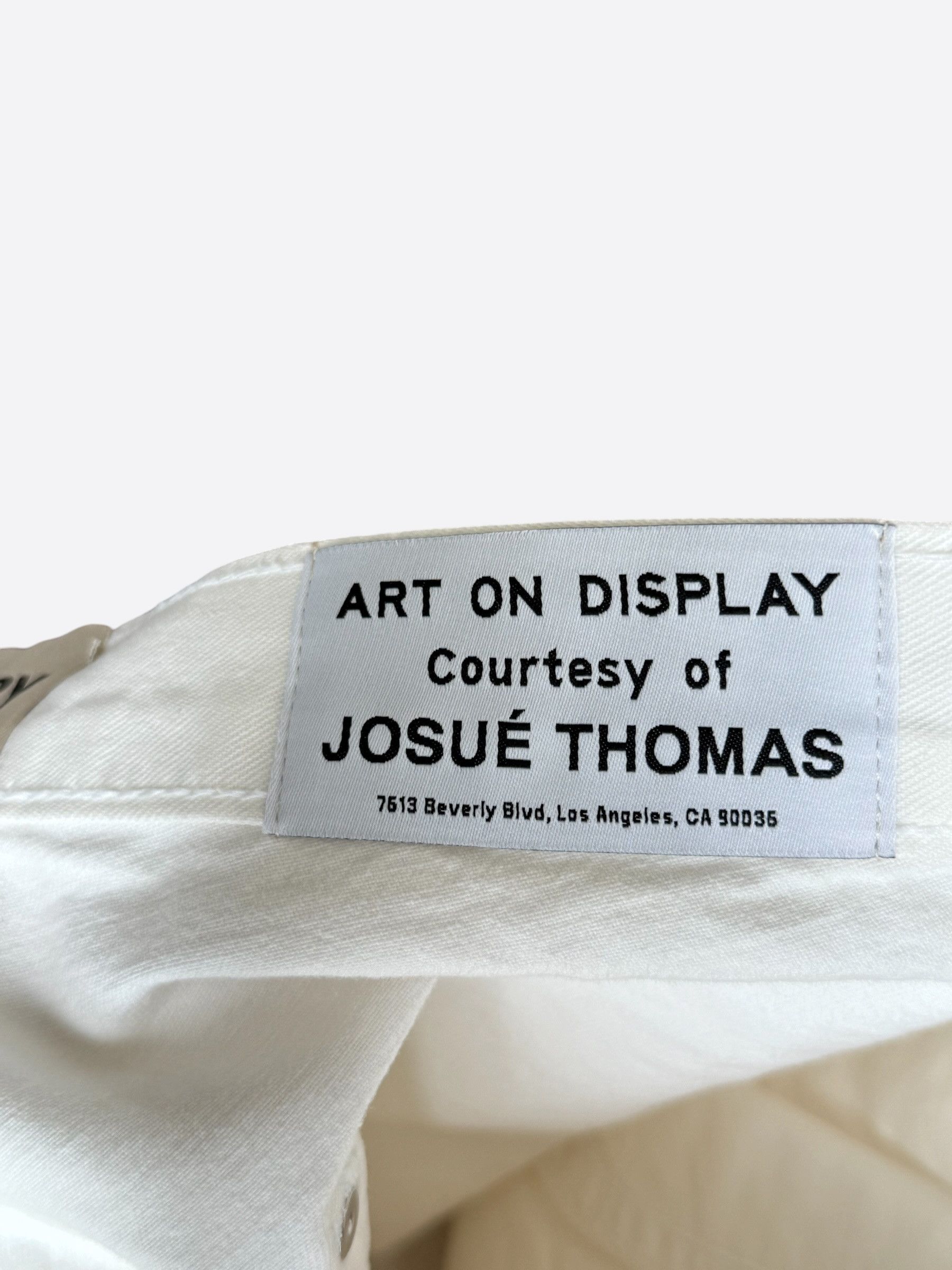Gallery Dept. Gallery Dept Beige Paint Splatter LA Flare Carpenter Pants Size US 29 - 5 Thumbnail