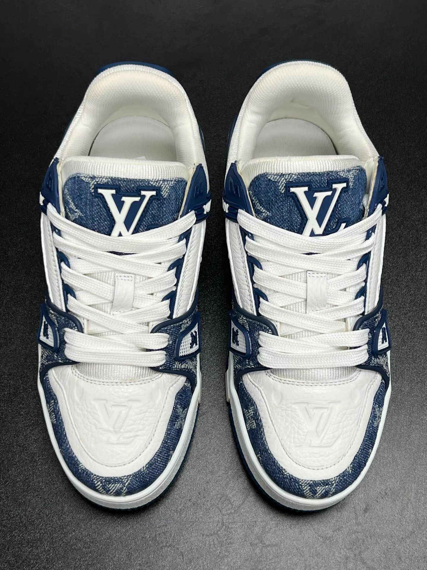 Louis Vuitton LV TRAINER Casual Shoes K15 Size US 5.5 / IT 35.5 - 3 Thumbnail