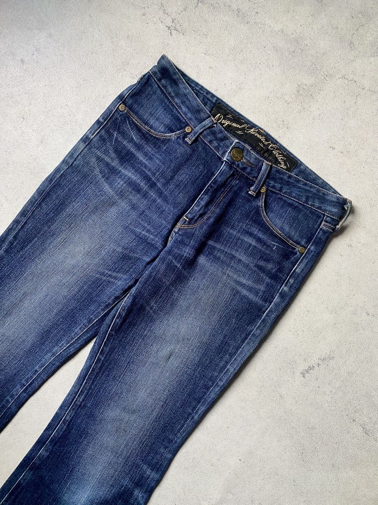 Levi's Levis lady style jeans flare pants Size 29" - 7 Thumbnail