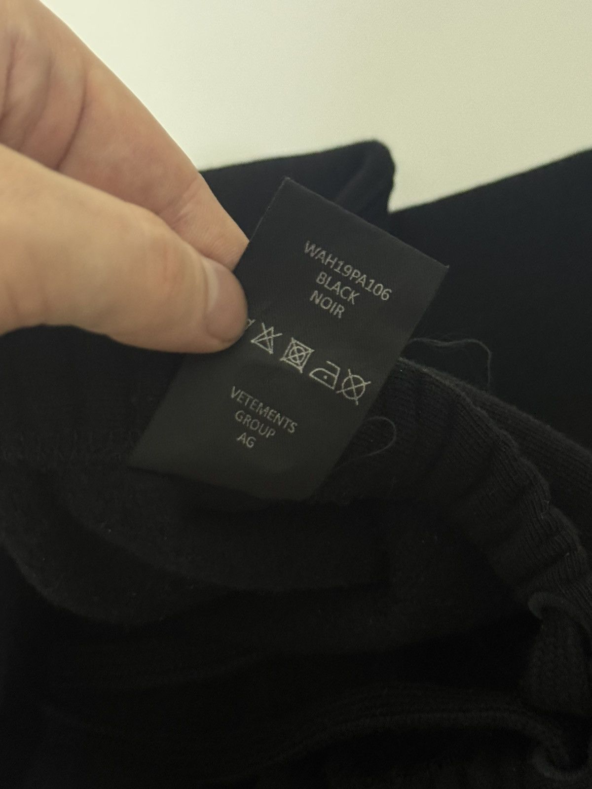 Vetements ✅Vetements 2019 black Sweatpants Size US 28 / EU 44 - 8 Thumbnail