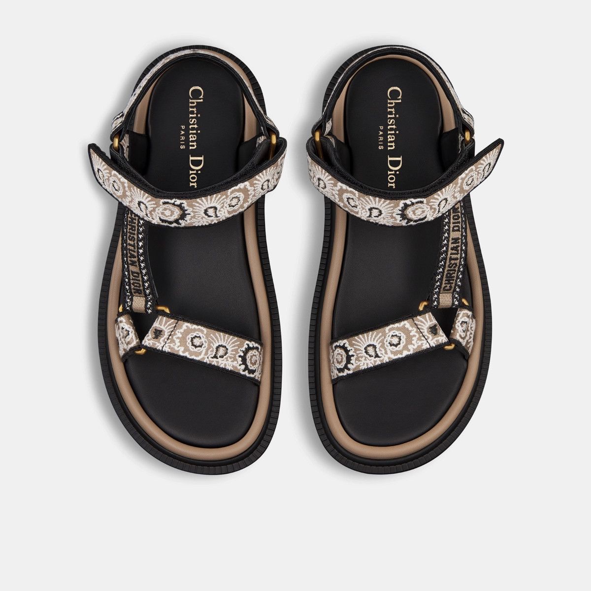 Dior o1bcso1str0225 D-Wave Sandal in Multicolor Size US 5 / IT 35 - 3 Thumbnail