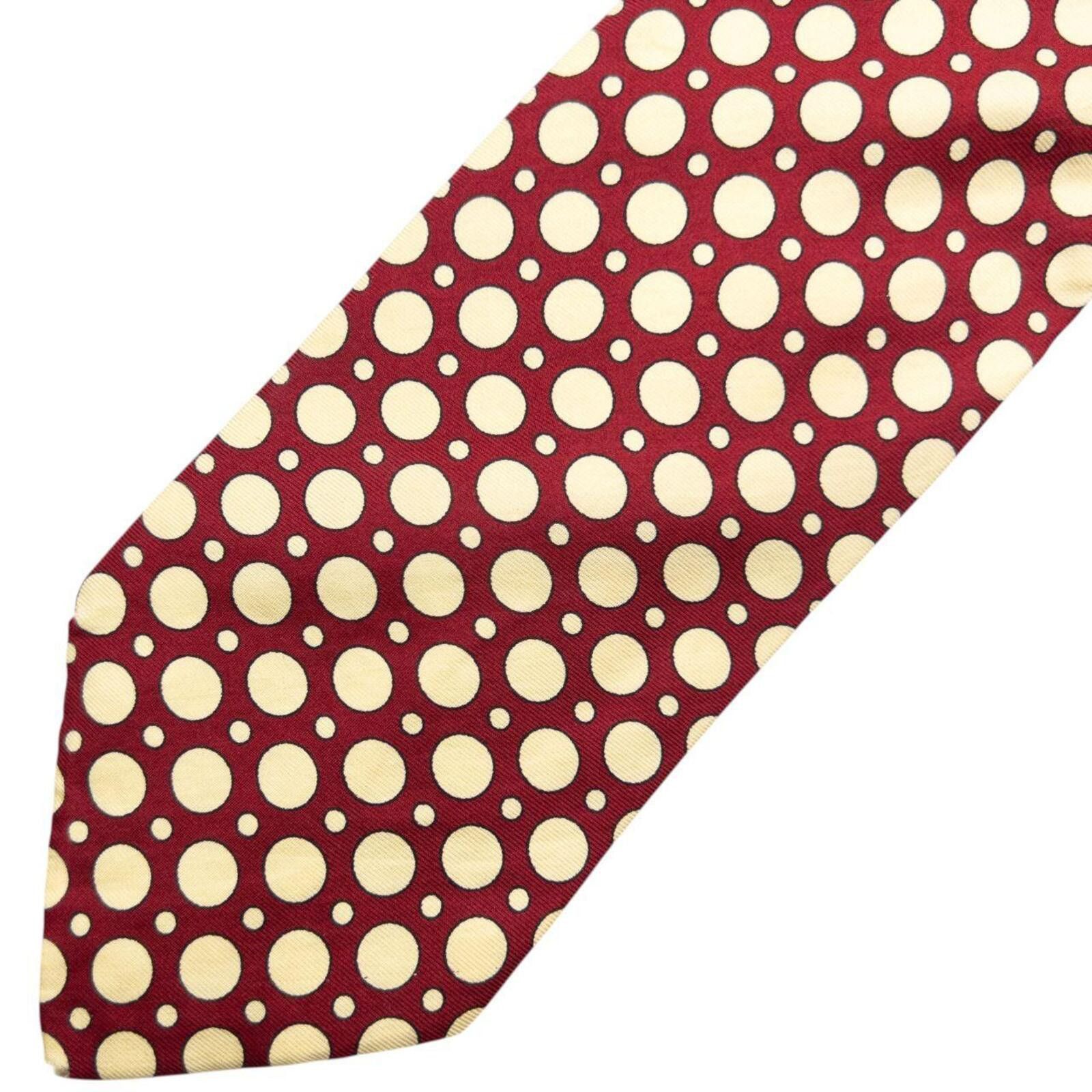 Burberry Vintage 90s Burberry Polka Dot Silk Tie Size ONE SIZE - 5 Thumbnail