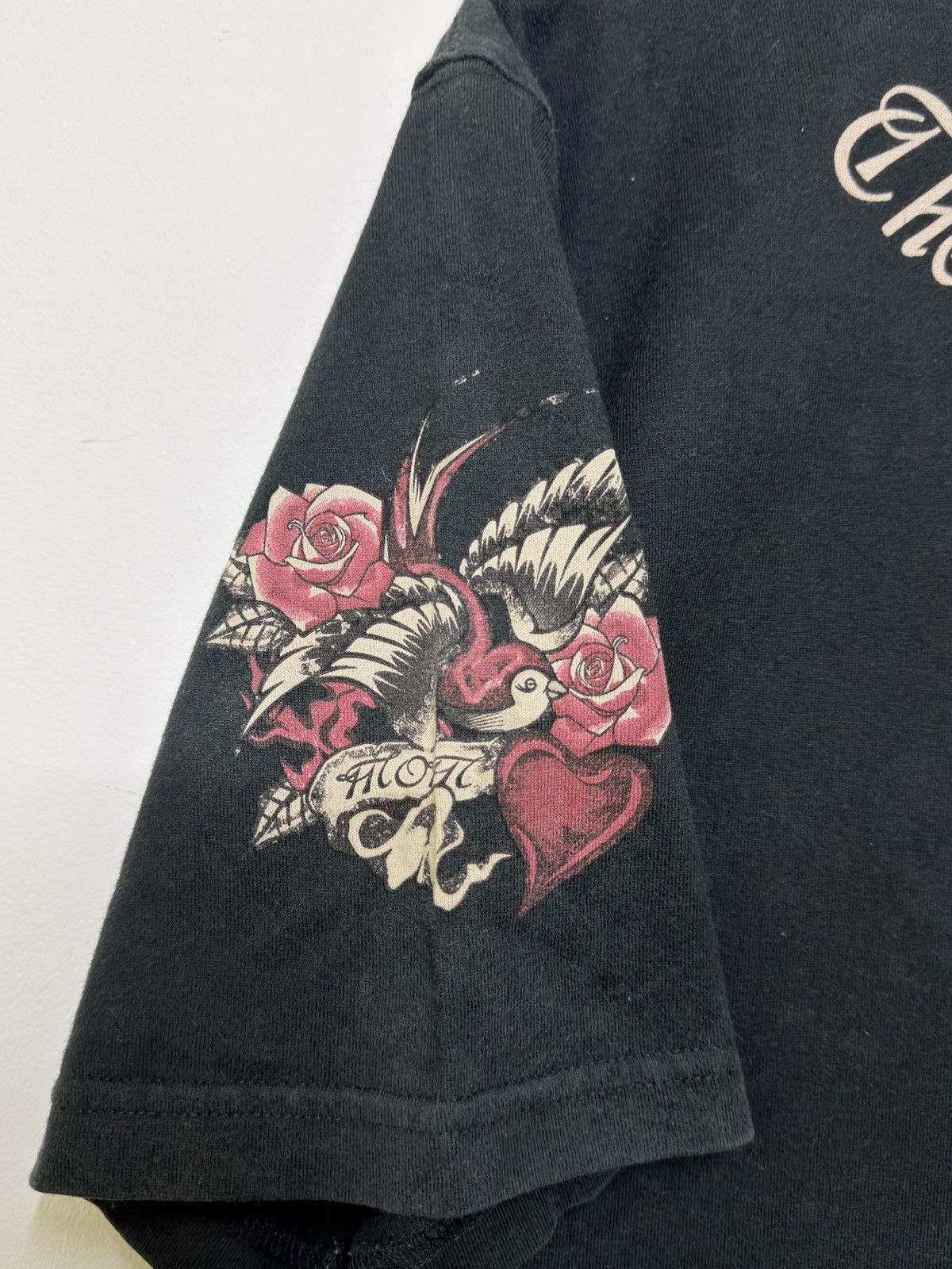 Vintage Vintage Blood Message Swallow Tattoo Graphic Tee Japan Size US S / EU 44-46 / 1 - 8 Thumbnail