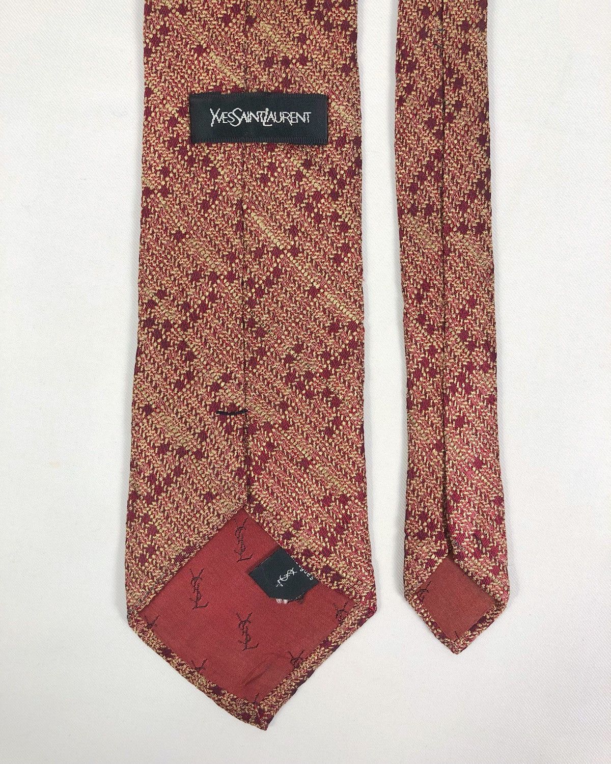 Yves Saint Laurent Rare Vintage Yves Saint Laurent YSL Silk Tie Size ONE SIZE - 4 Thumbnail