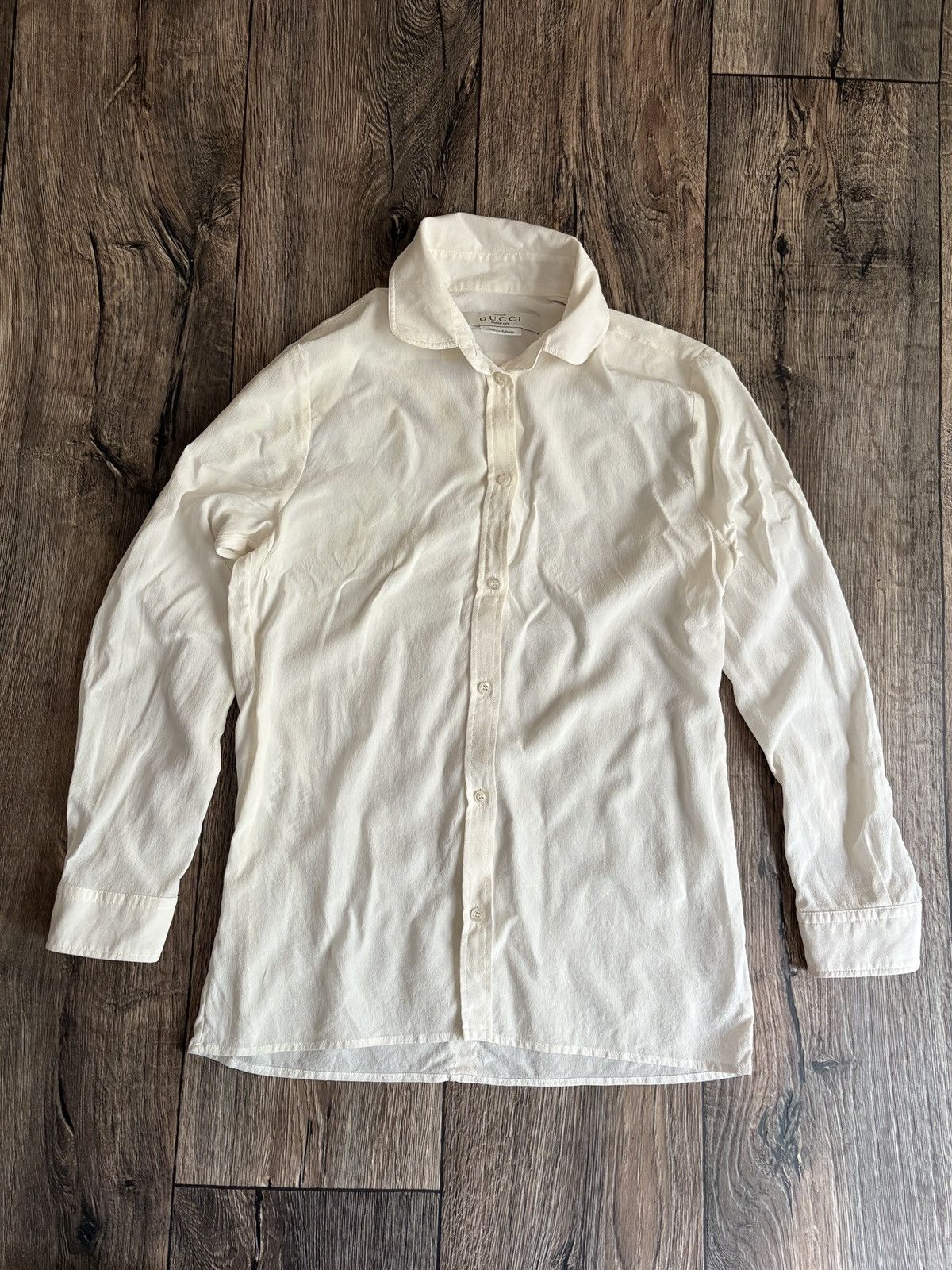 Gucci Gucci Uniform Silk Women’s Shirt Button Ups Size S / US 4 / IT 40 - 1 Thumbnail