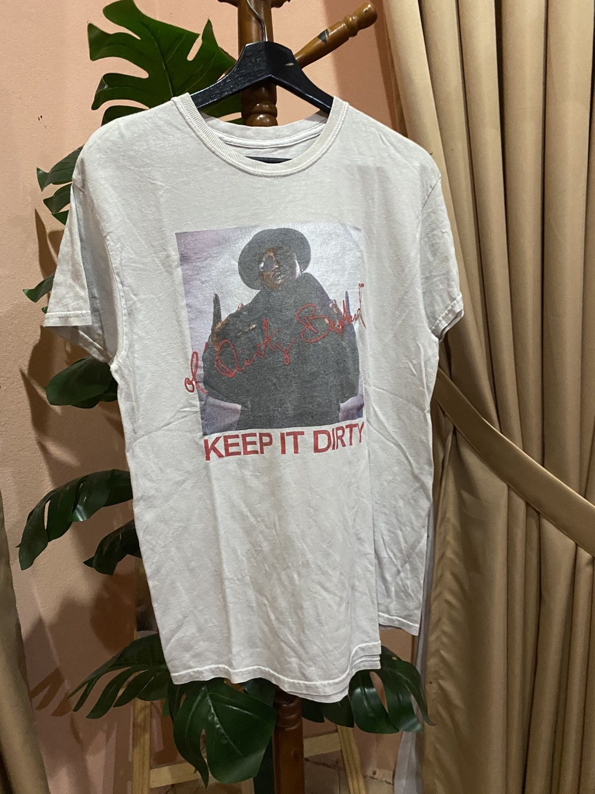 Rap Tees × Wu-Tang Clan Ol’ Dirty Bastard “Keep It Dirty” Graphic Tee Vintage Style Size US S / EU 44-46 / 1 - 3 Thumbnail