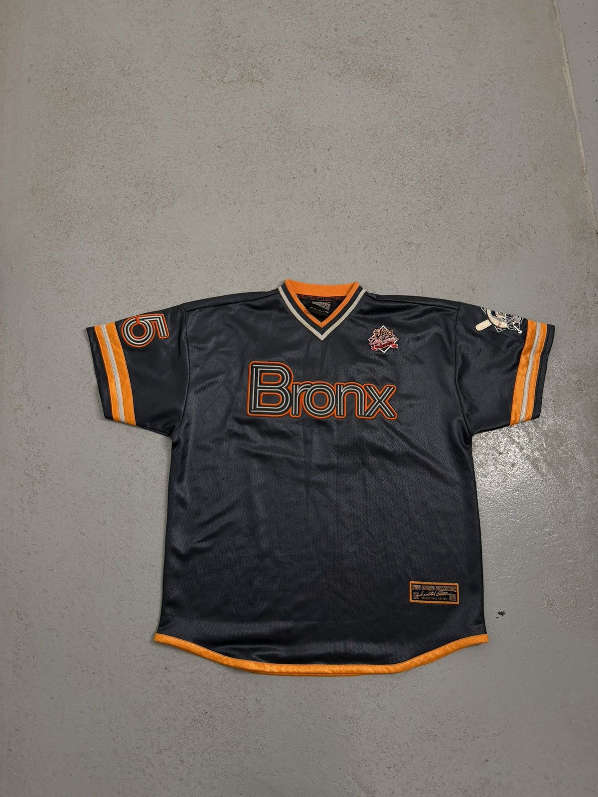 Fubu Vintage 1992 Fubu 64 Bronx Embroidered Logo MLB Jersey Size US M / EU 48-50 / 2 - 1 Thumbnail