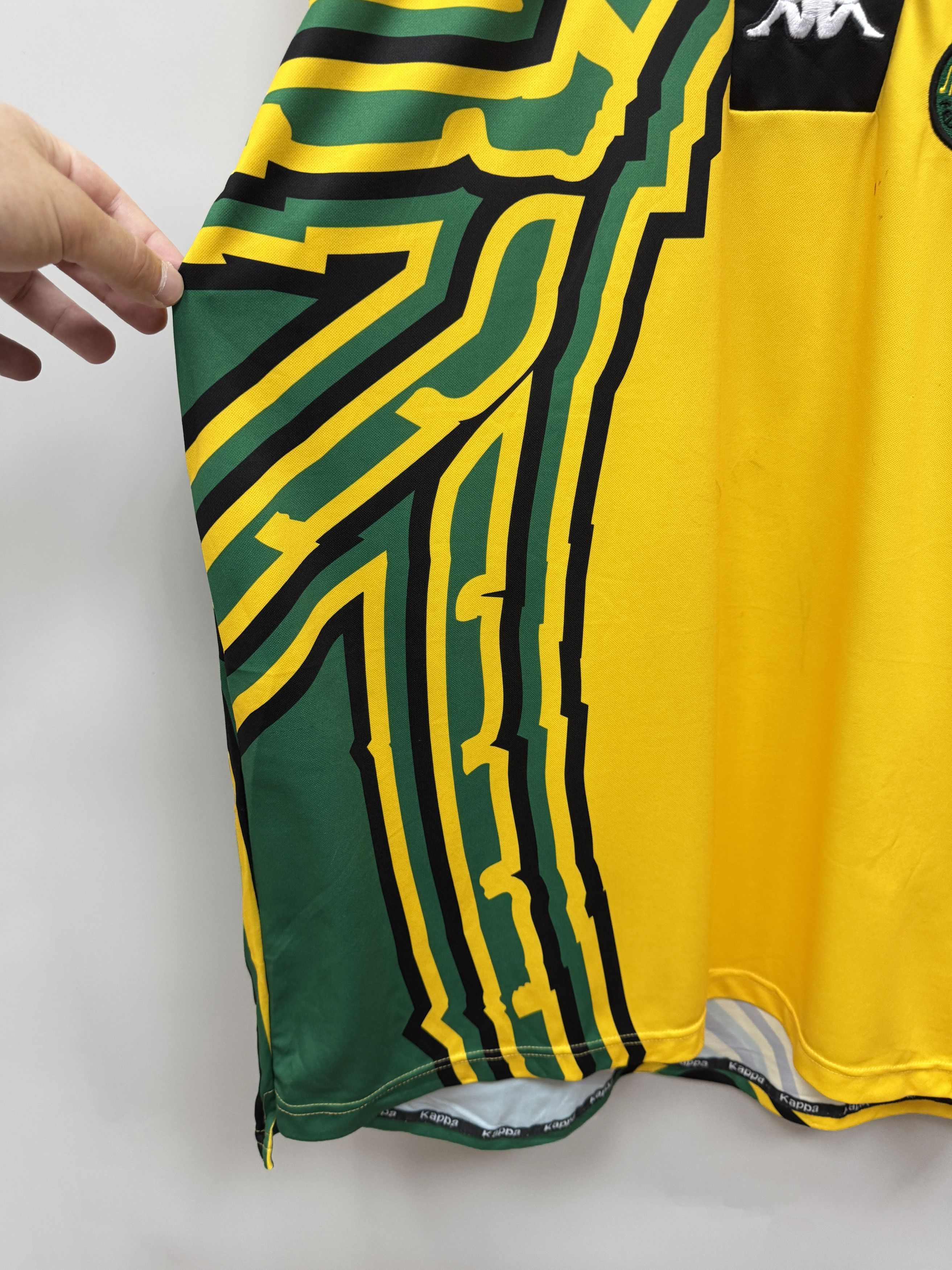 Kappa 1998 Jamaica PETER 4 World Cup Kappa Football Soccer Kit Size US XXL / EU 58 / 5 - 9 Thumbnail