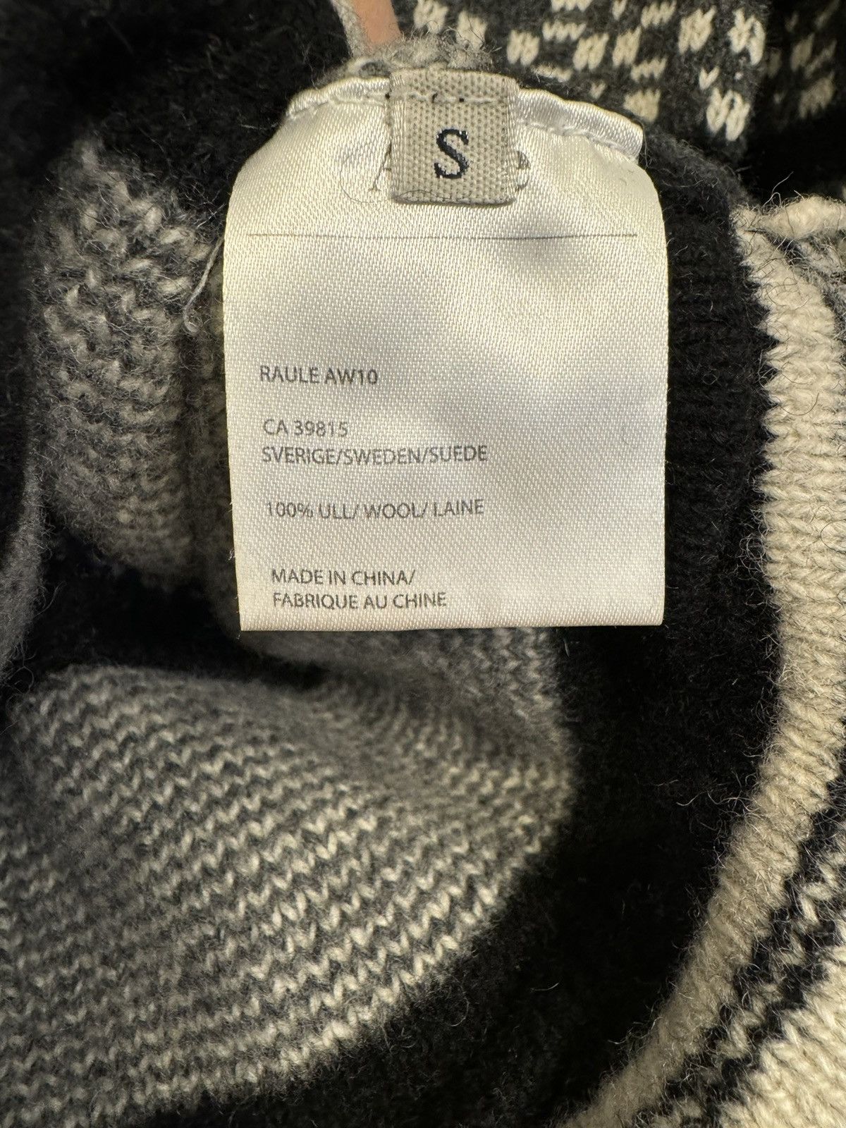 Acne Studios Acne Studios Raule AW10 sweater mohair wool kidmohair Size US S / EU 44-46 / 1 - 5 Thumbnail