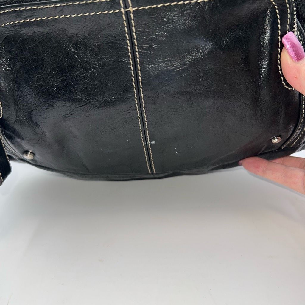 Other B. Makowski Soft Leather Bag with Harness Buckle and Studs. *SEE PICS AND DESCRIPTION Size ONE SIZE - 5 Thumbnail