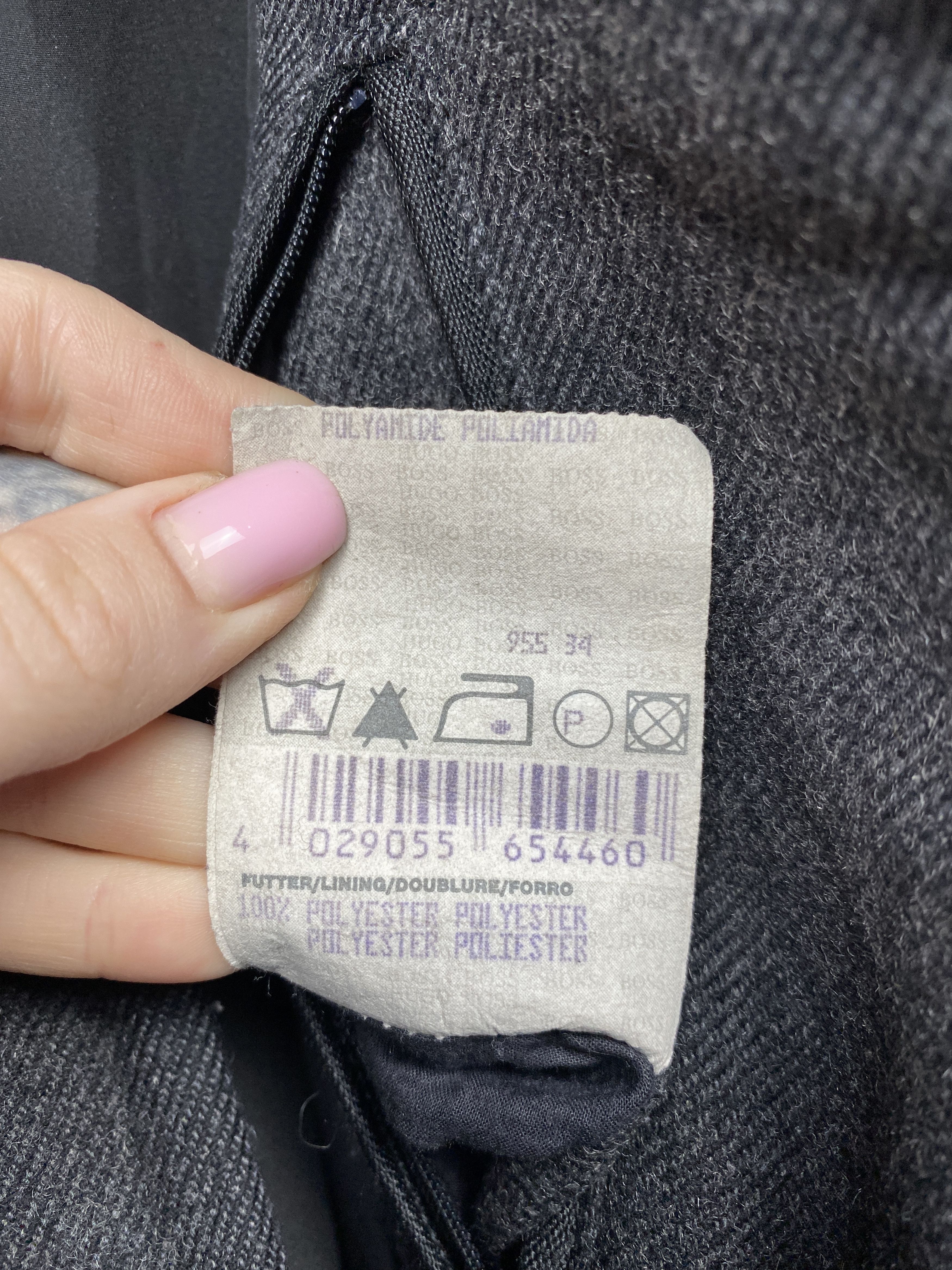 Hugo Boss Hugo Boss Vintage Mens Wool Coat Size US L / EU 52-54 / 3 - 7 Thumbnail