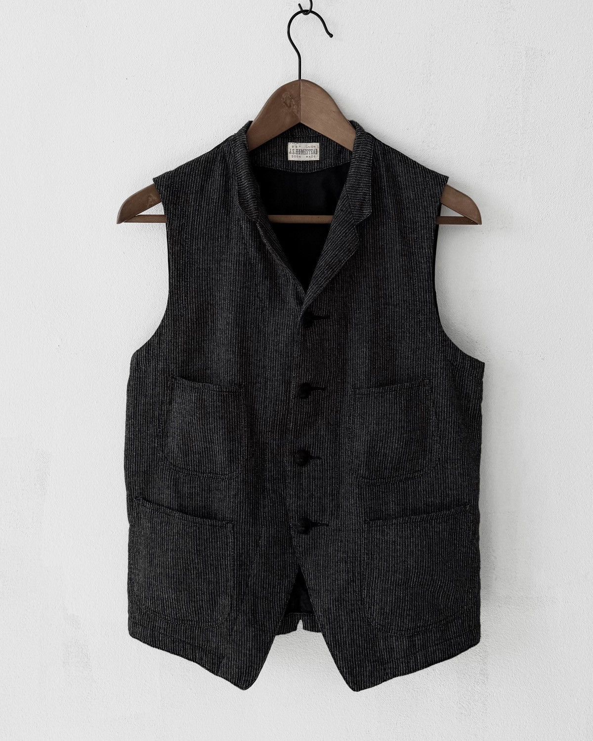 J.S. Homestead JOURNAL STANDARD VEST 4POCKET SHIRT Size US L / EU 52-54 / 3 - 1 Thumbnail