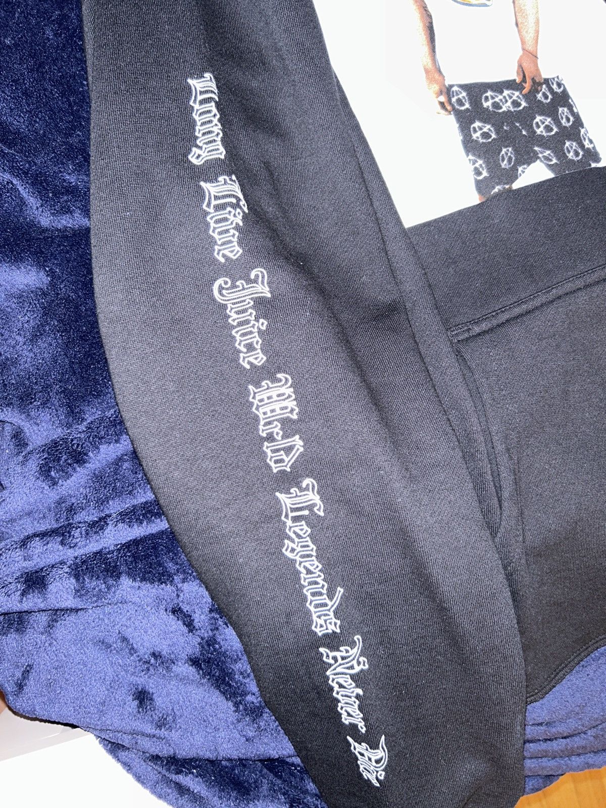 Revenge x 999 Club Juice WRLD “Legends Never Die” hoodie