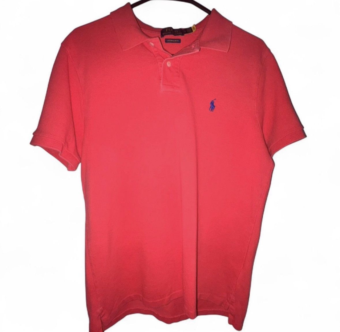 Polo Ralph Lauren Mens ralph lauren polo shirt navy blue pony size large y2k Size US L / EU 52-54 / 3 - 1 Thumbnail