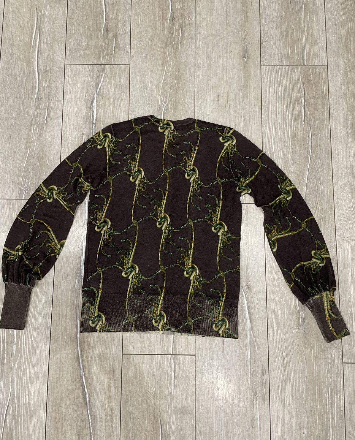 Designer × Just Cavalli × Roberto Cavalli Roberto Cavalli Class snake logo cardigan long sleeve Size M / US 6-8 / IT 42-44 - 9 Thumbnail
