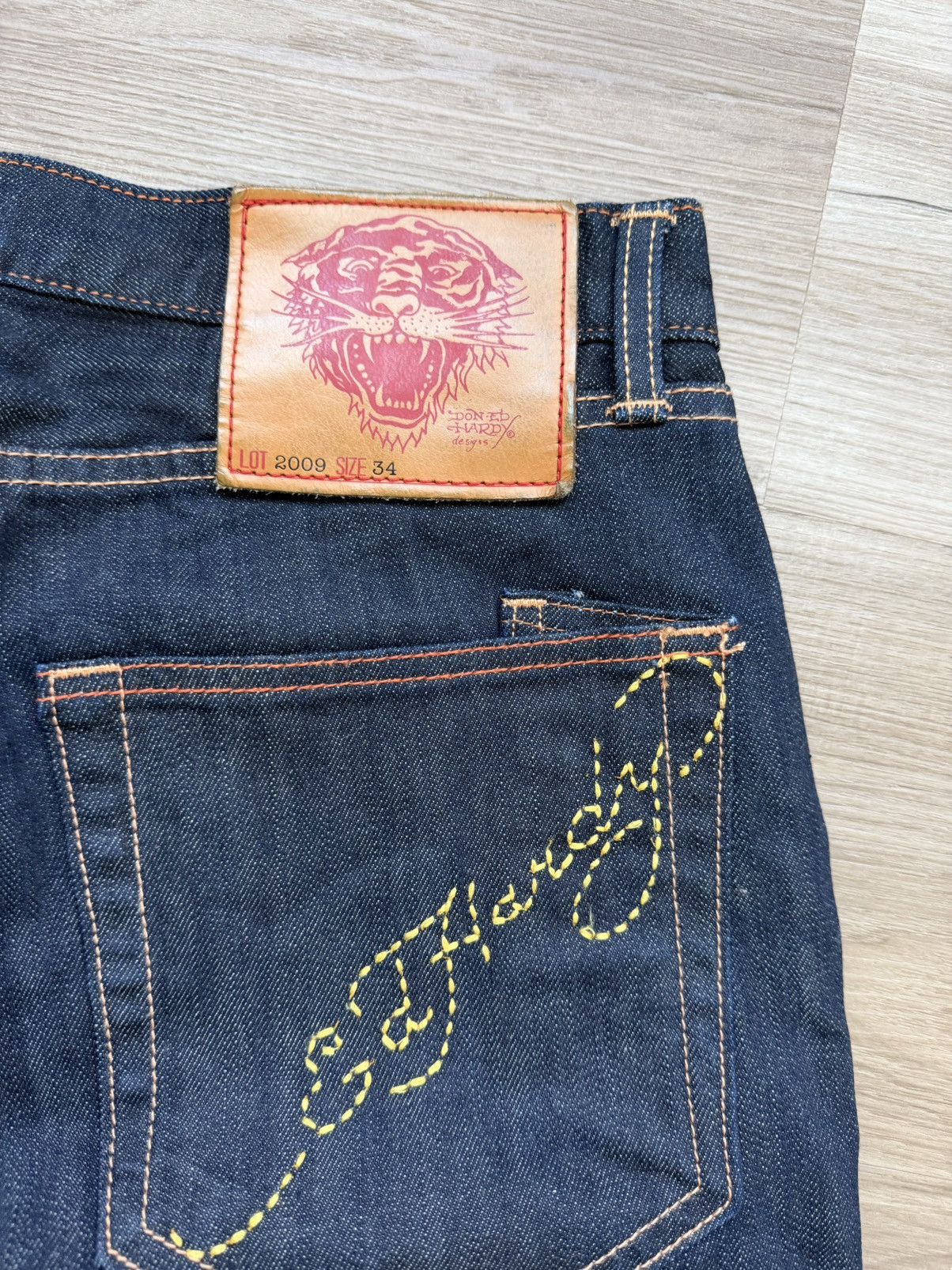 Ed Hardy Ed Hardy Dark wash jeans Size US 34 / EU 50 - 2 Thumbnail