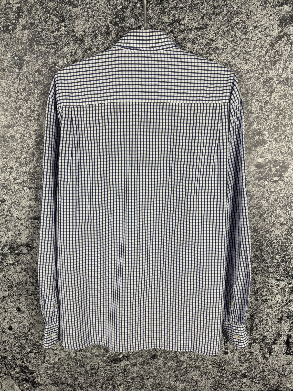 Paul & Shark Paul Shark Long Sleeve Plaid Shirt Button Up Luxury Size 43 Size US L / EU 52-54 / 3 - 12 Thumbnail