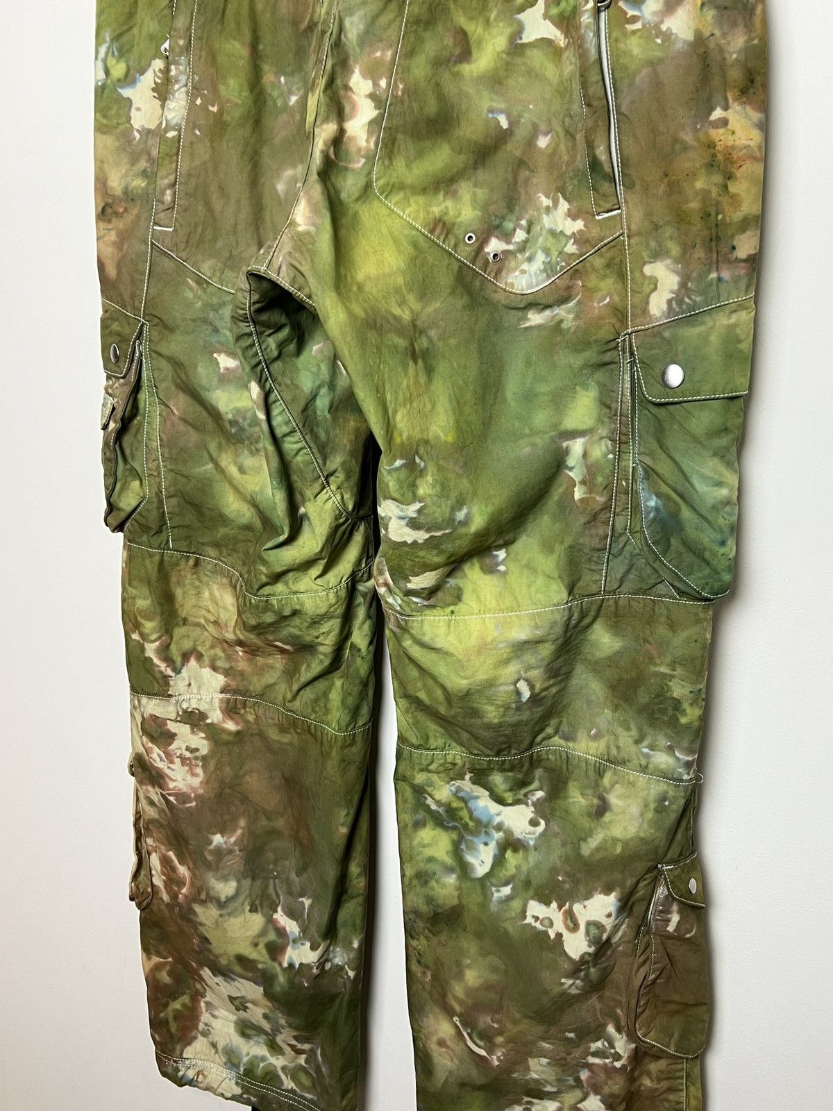 Polo Ralph Lauren ralph lauren tie dye cargo camo multipocket army pants Size US 33 - 14 Thumbnail
