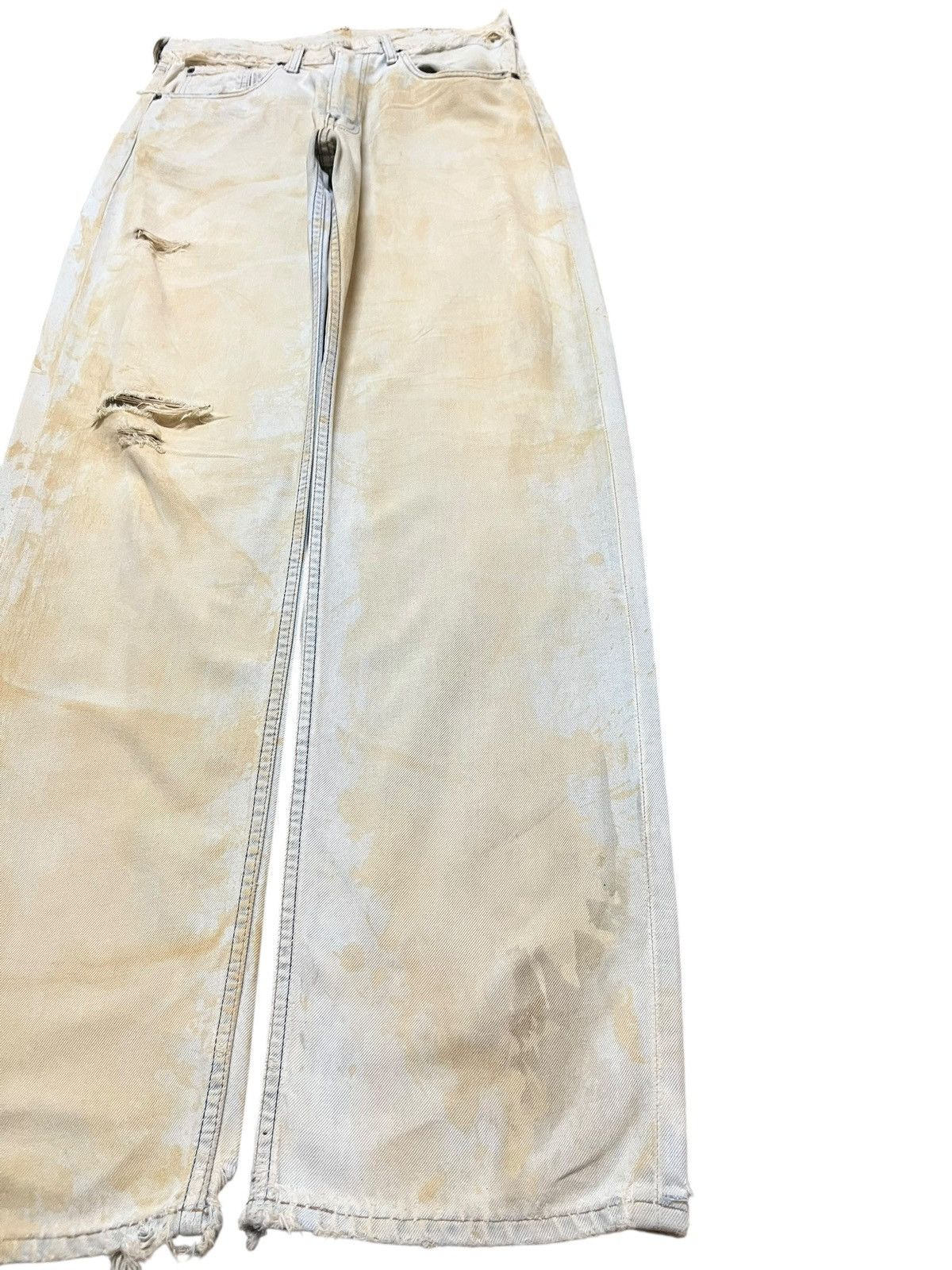 Levi's Vintage Clothing Vintage Levi’s 504 Mudwash Faded Distressed Denim Size US 31 - 4 Thumbnail