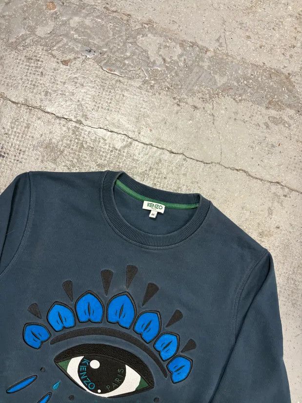 Kenzo Kenzo Blue Eye Sweater Size US S / EU 44-46 / 1 - 4 Thumbnail