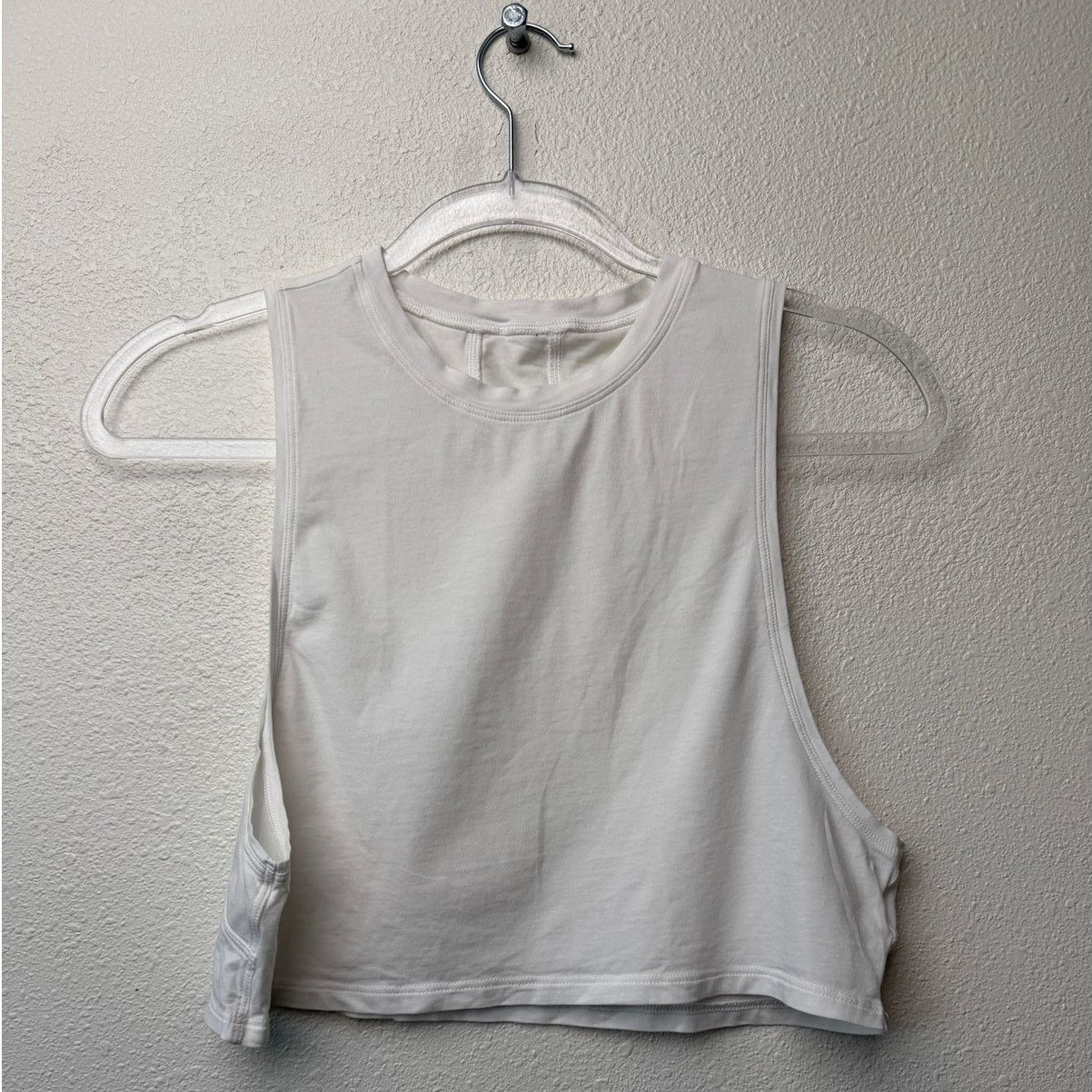 Lululemon Lululemon Muscle Love Crop Tank White Women 4 Size S / US 4 / IT 40 - 3 Thumbnail