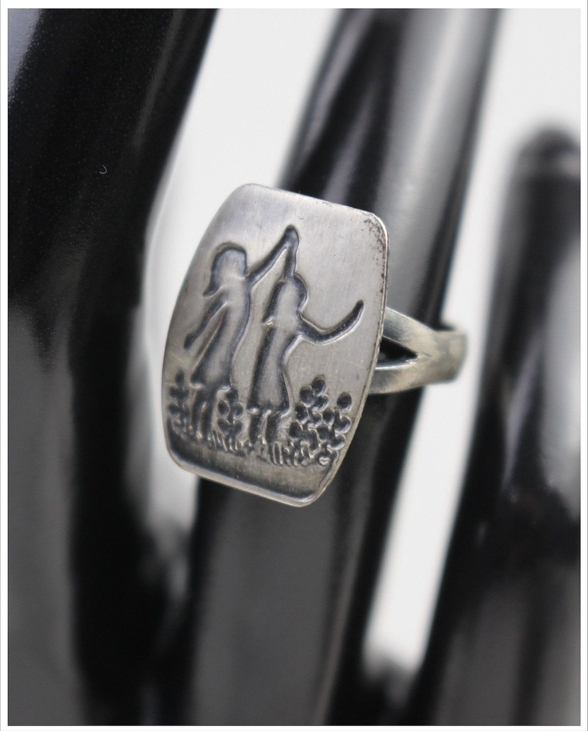 Vintage 2000S JAPANESE MADE DANCING SOULS RING Size ONE SIZE - 2 Thumbnail