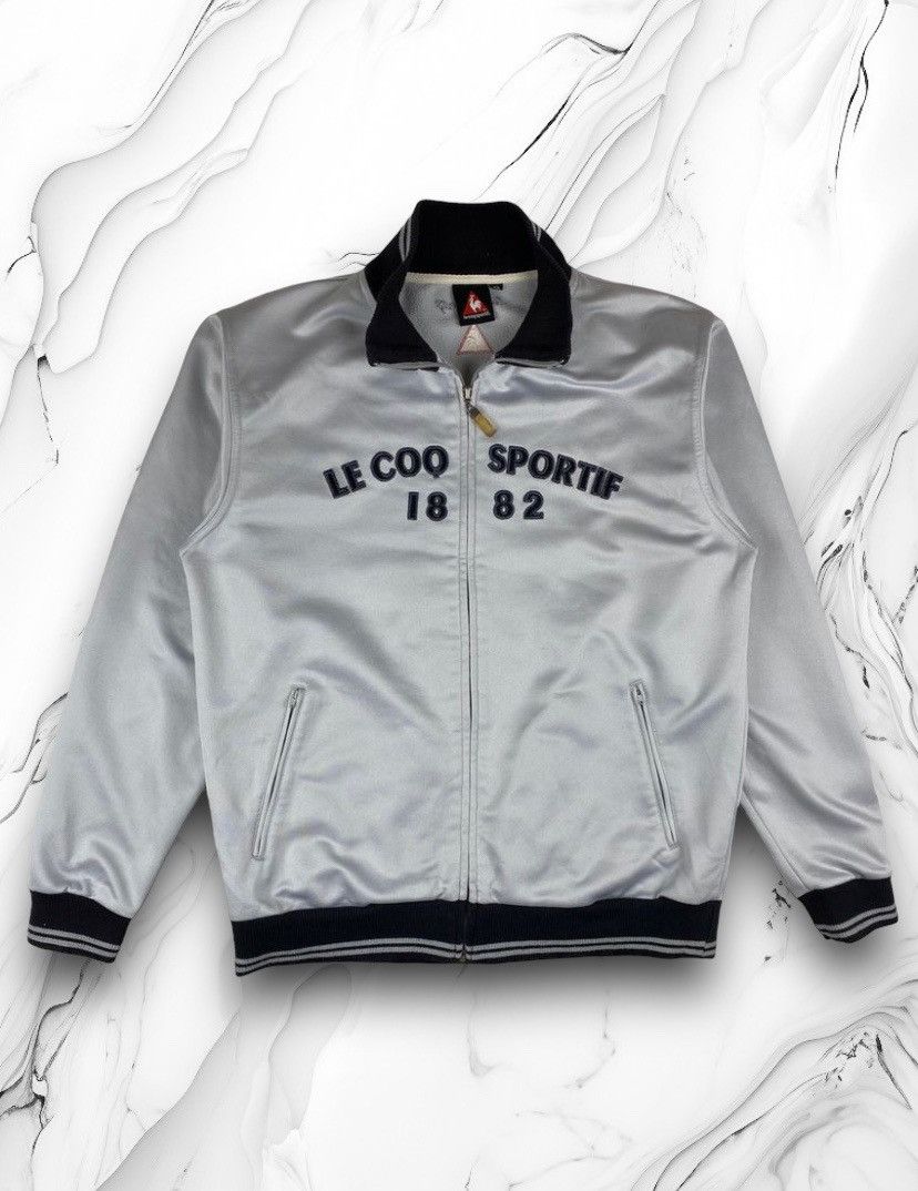 Le Coq Sportif × Vintage Mens Vintage Le Cog Sportif Zipper Jacket Bomber Size XL Size US XL / EU 56 / 4 - 1 Thumbnail