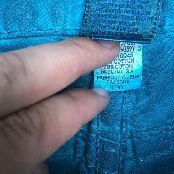VINTAGE True Religion Jeans Size 33 RICKY Dyed RARE