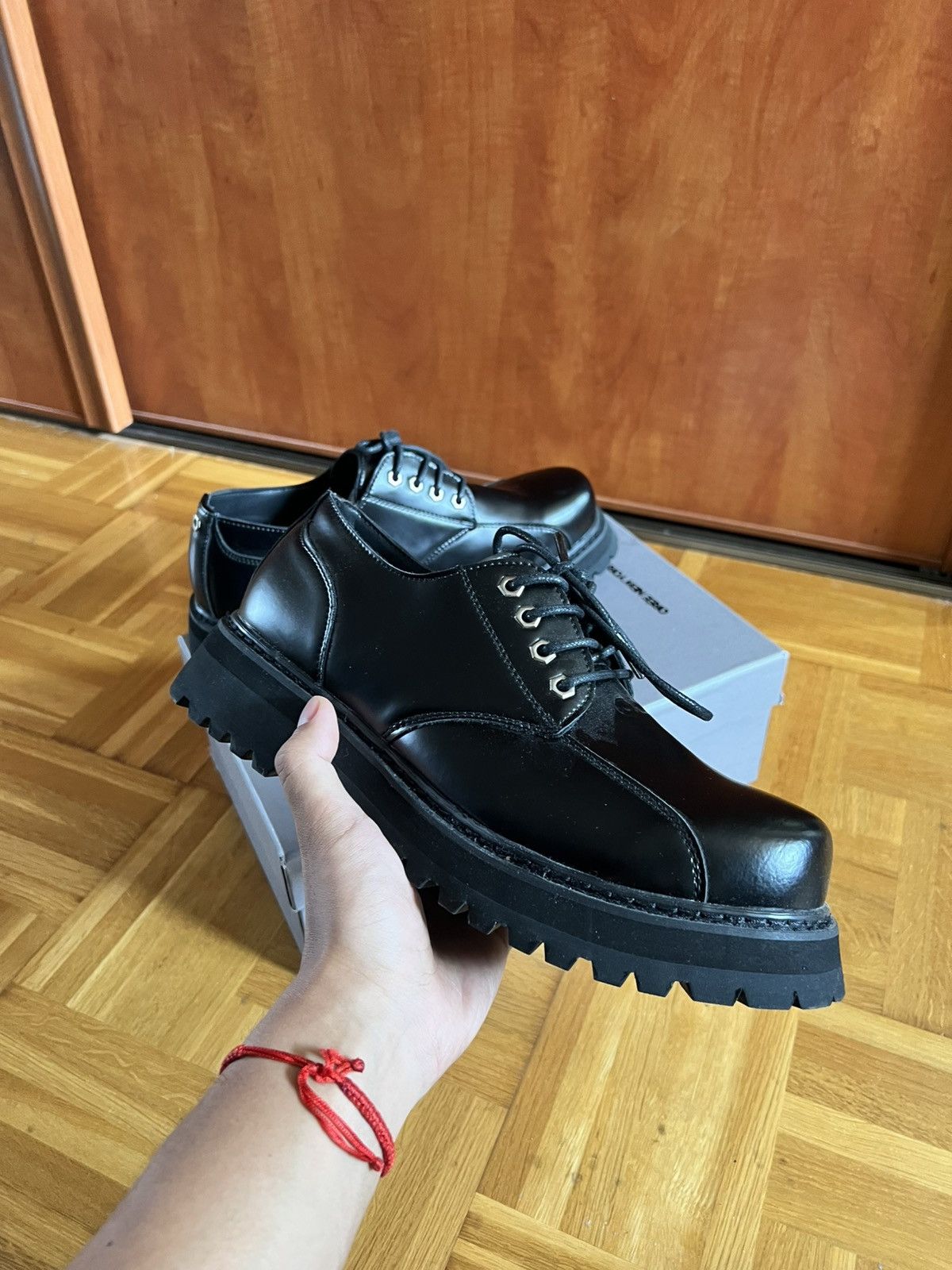 靴 oree New York Derby shoes 27cm Stelvio Derby | oreenewyork
