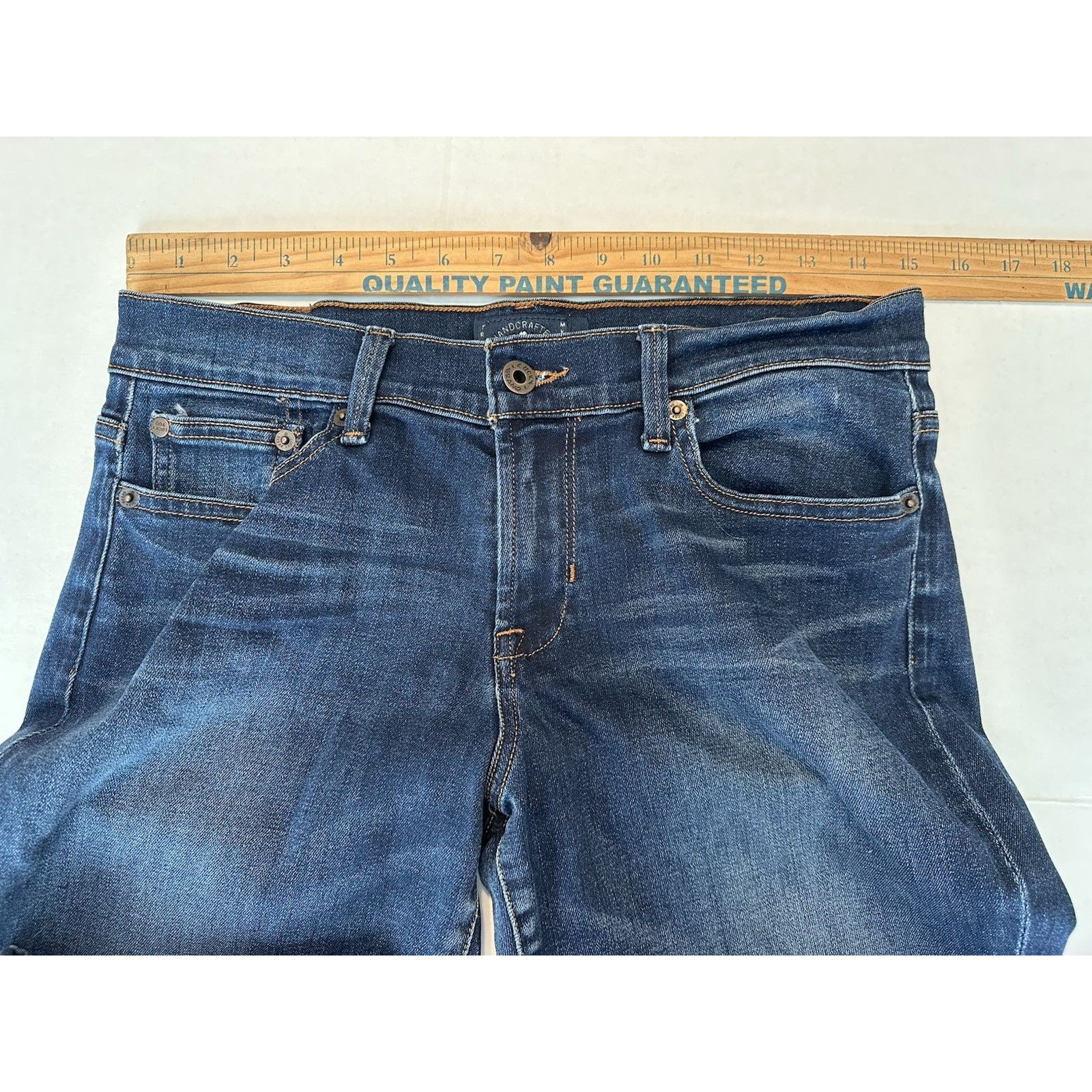 Lucky Brand Lucky Brand Jeans Premium Italian Stretch Bootcut 6/28A Blue Size 30" / US 8 / IT 44 - 8 Thumbnail