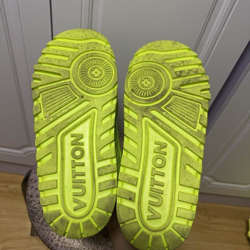 Louis Vuitton Park Seo-Bo x Louis Vuitton Trainer Maxi Sneakers -2508 Size US 9.5 / EU 42-43 - 4 Thumbnail