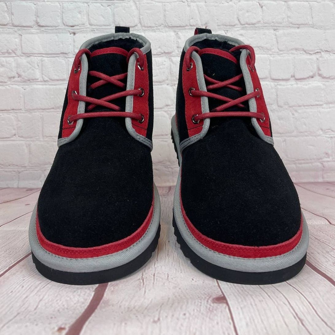 Ugg Ugg Neumel Mashup Black Red Suede Chukka Boots Mens Size 9 Size US 9 / EU 42 - 5 Thumbnail